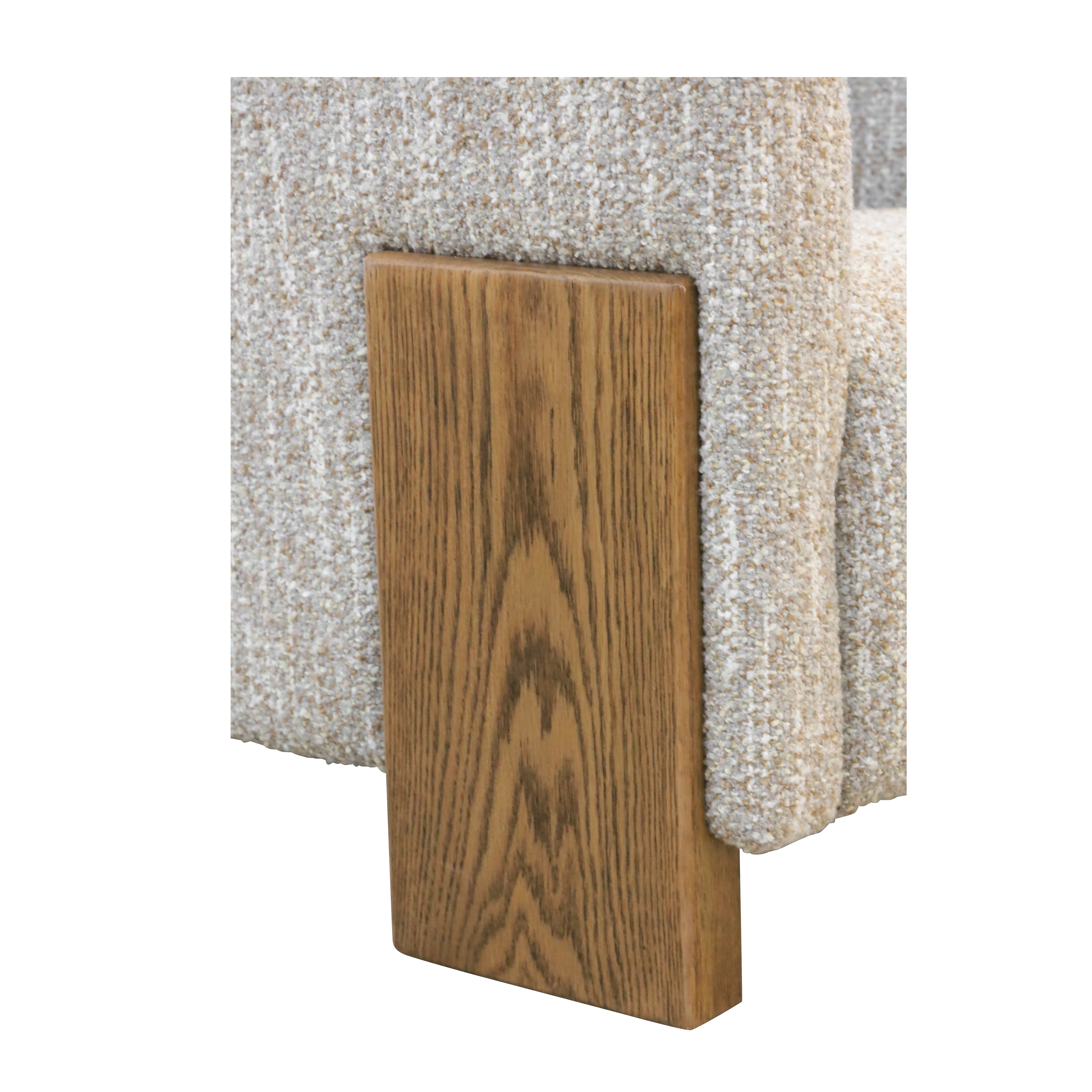 Oliver Occasional Chair With Oak Accents