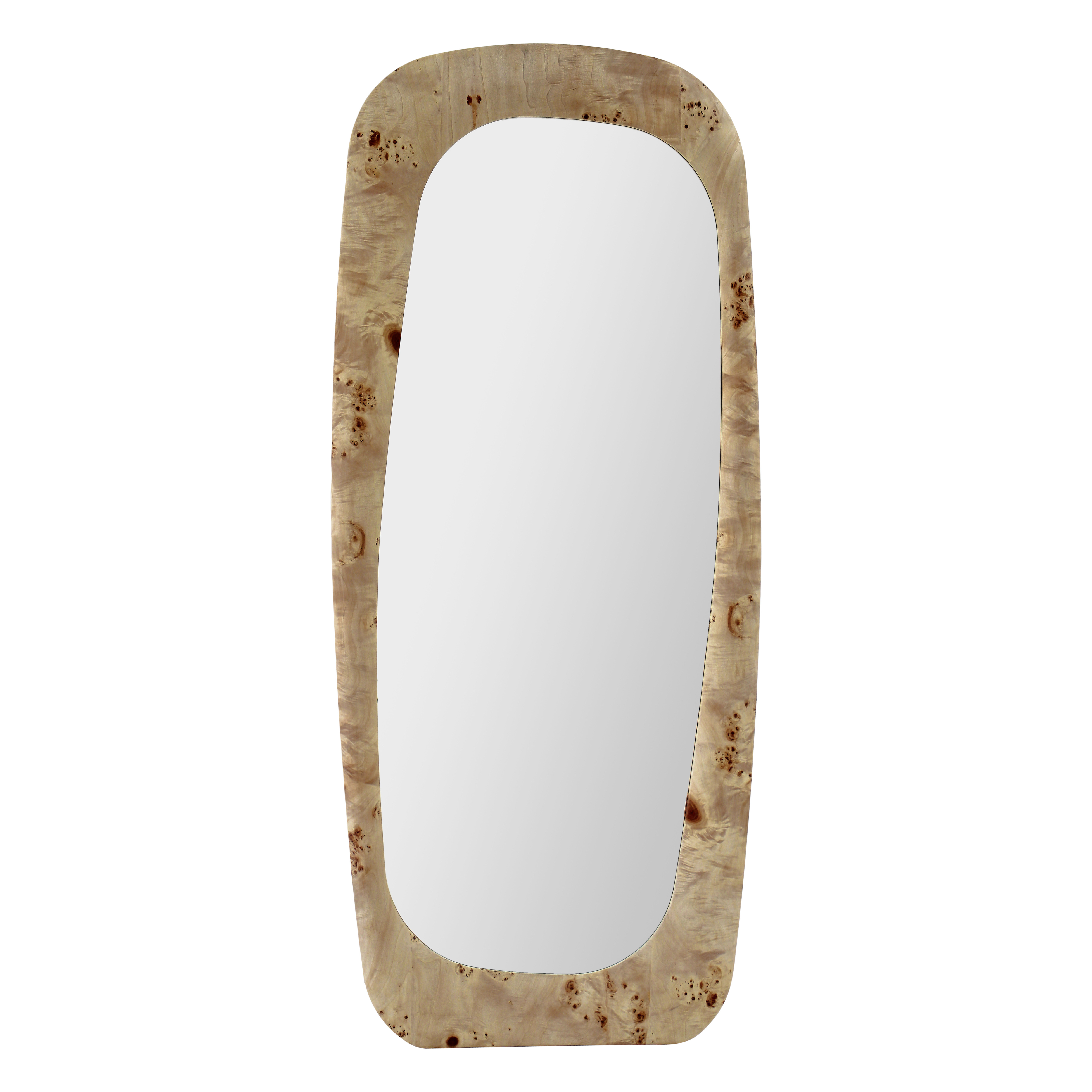 Tasmin Mirror - Burl Veneer