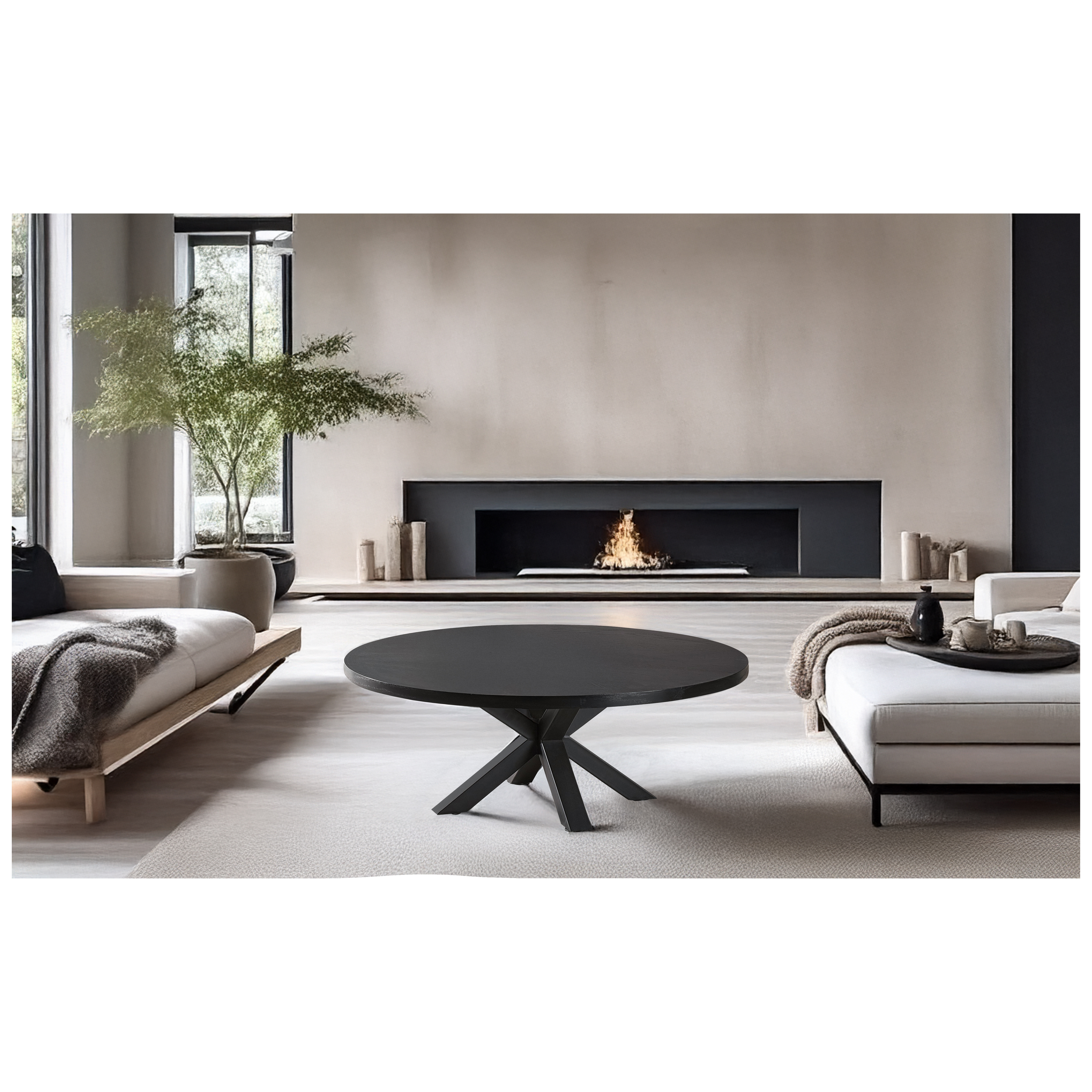 Cali Coffee Table - Black Veneer