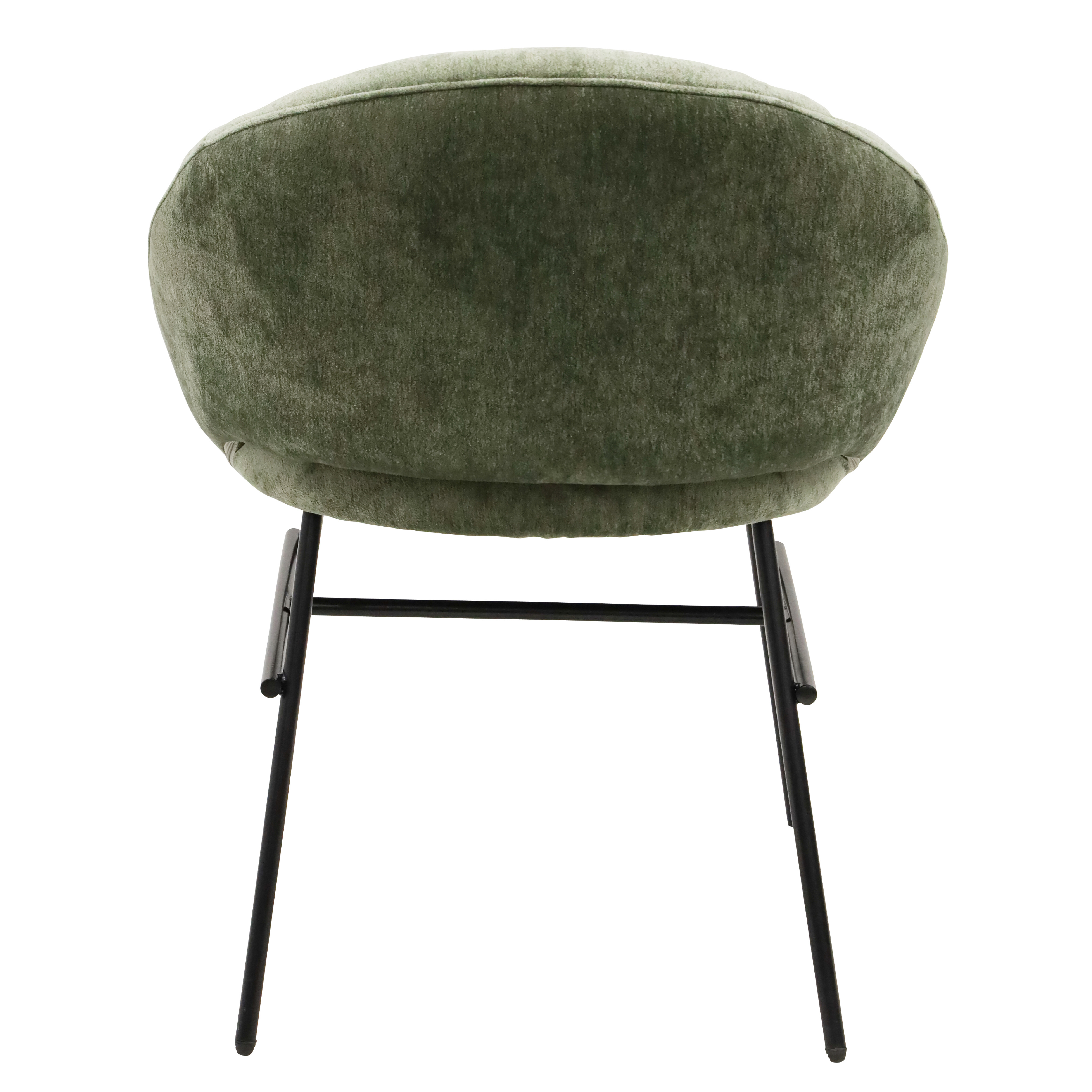 Sophia Dining Chair - Sage Green & Black