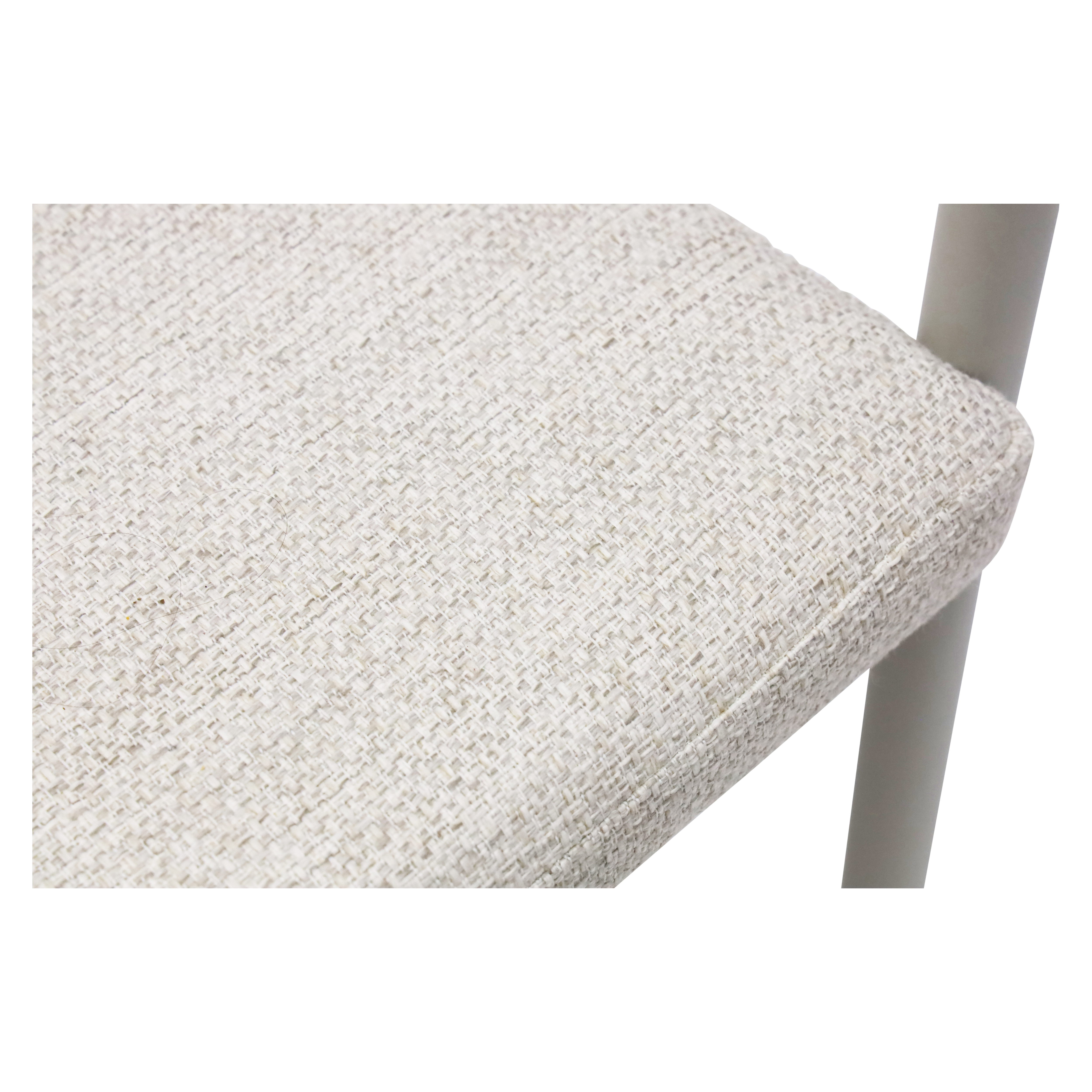 Karla Aluminium Dining Chair Set - Silk Grey