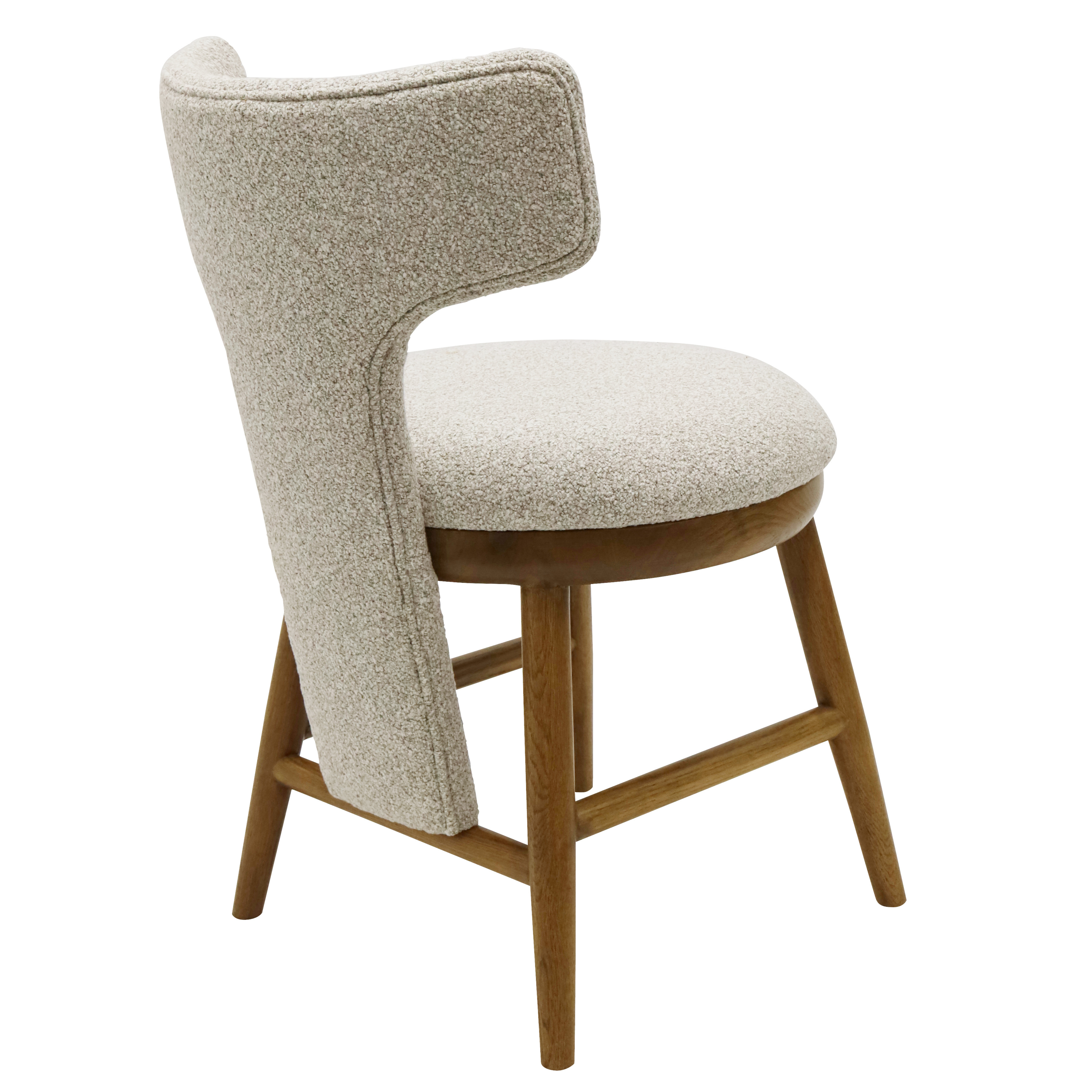 Valentine Dining Chair - Grey Fleck