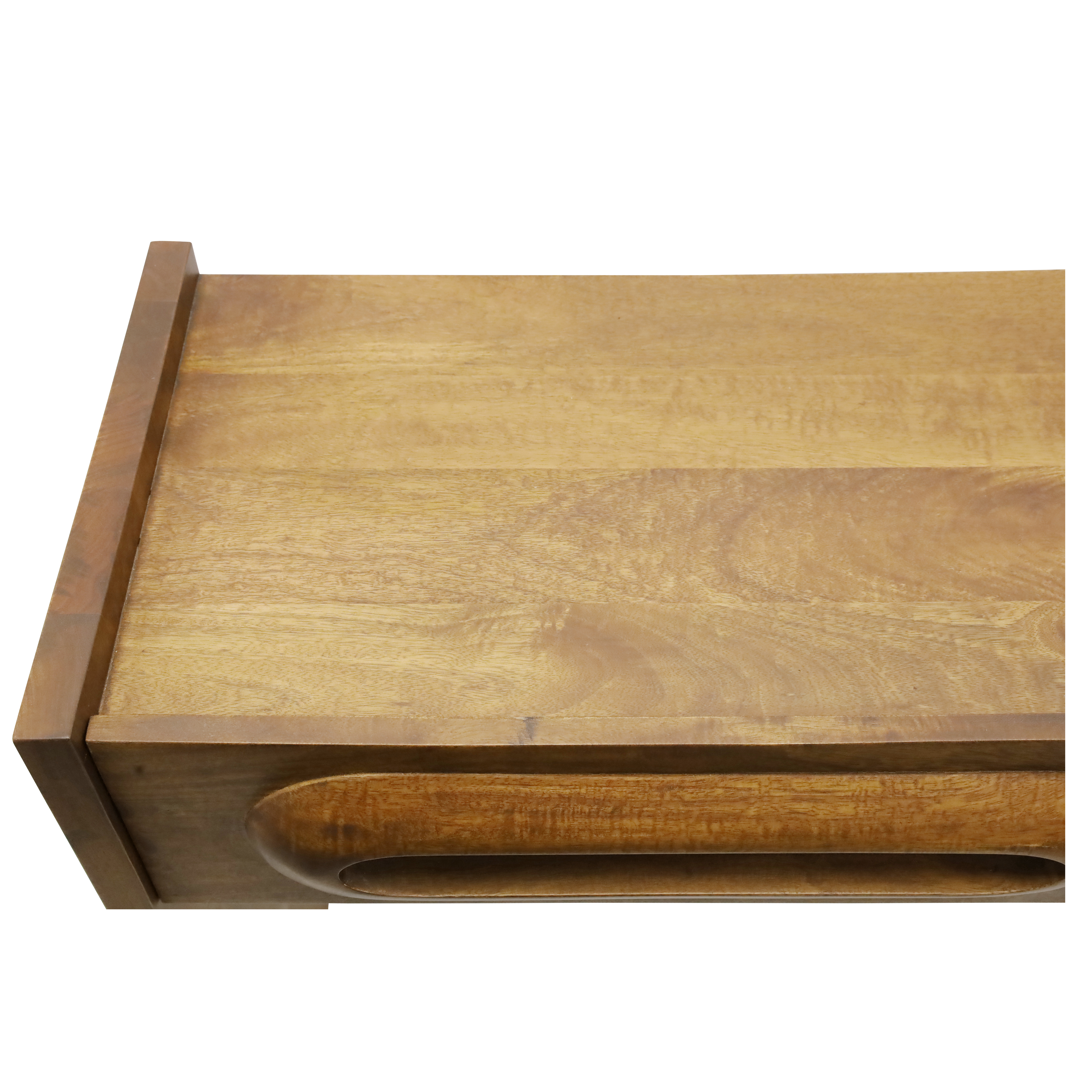 Porthole Console Table - Walnut