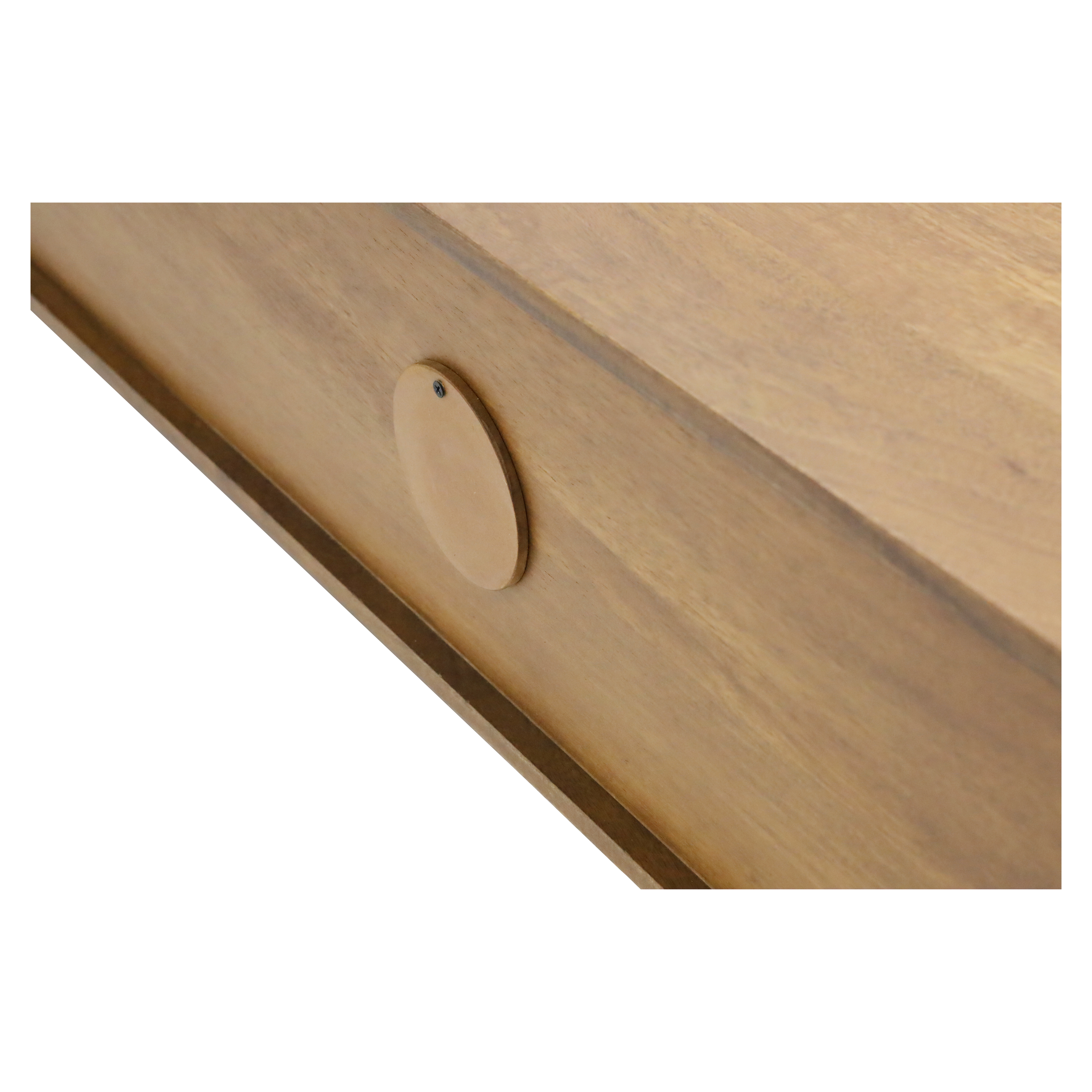 Porthole 3 Door Media Unit - Walnut