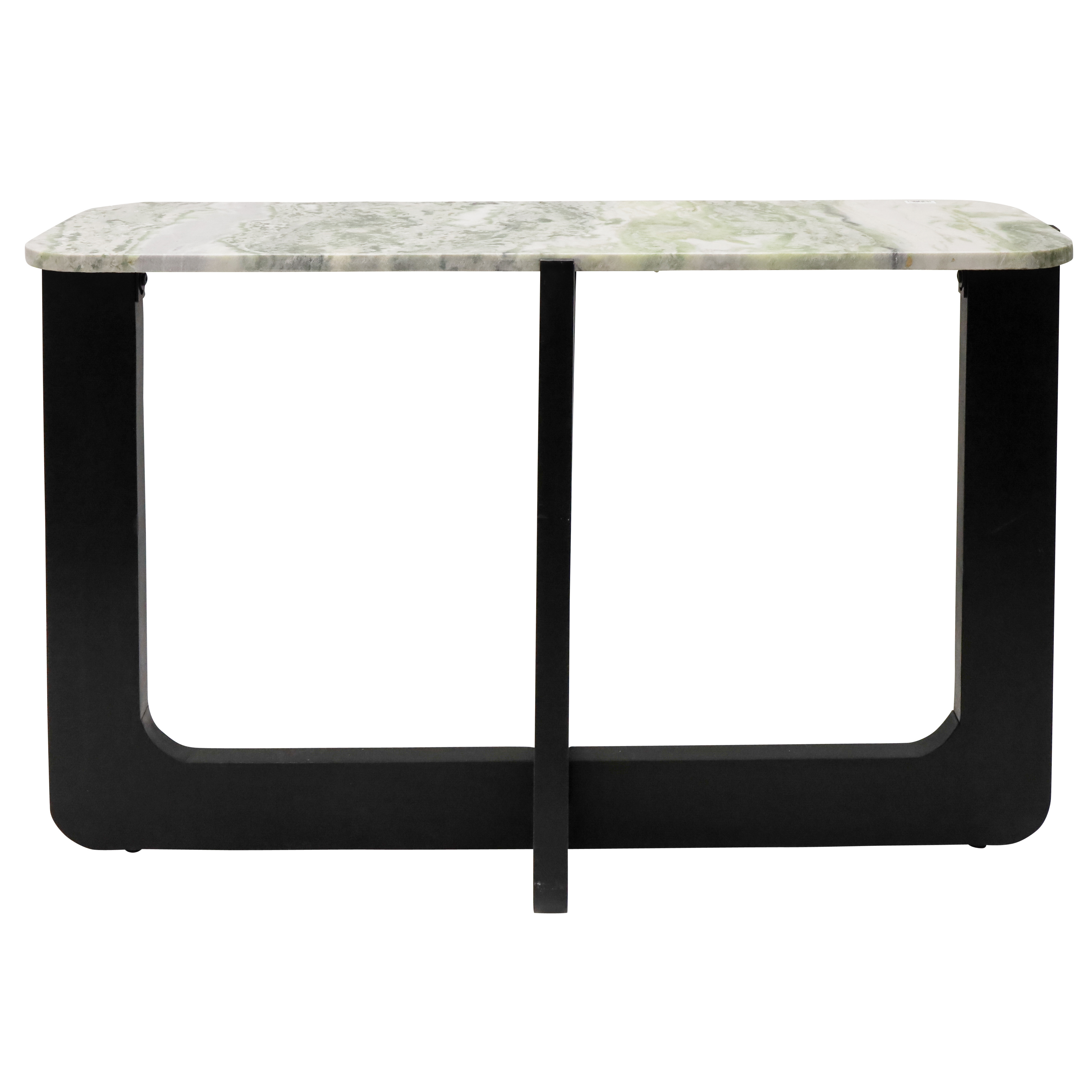 Hendrix Console Table With Marble Top - Green Marble