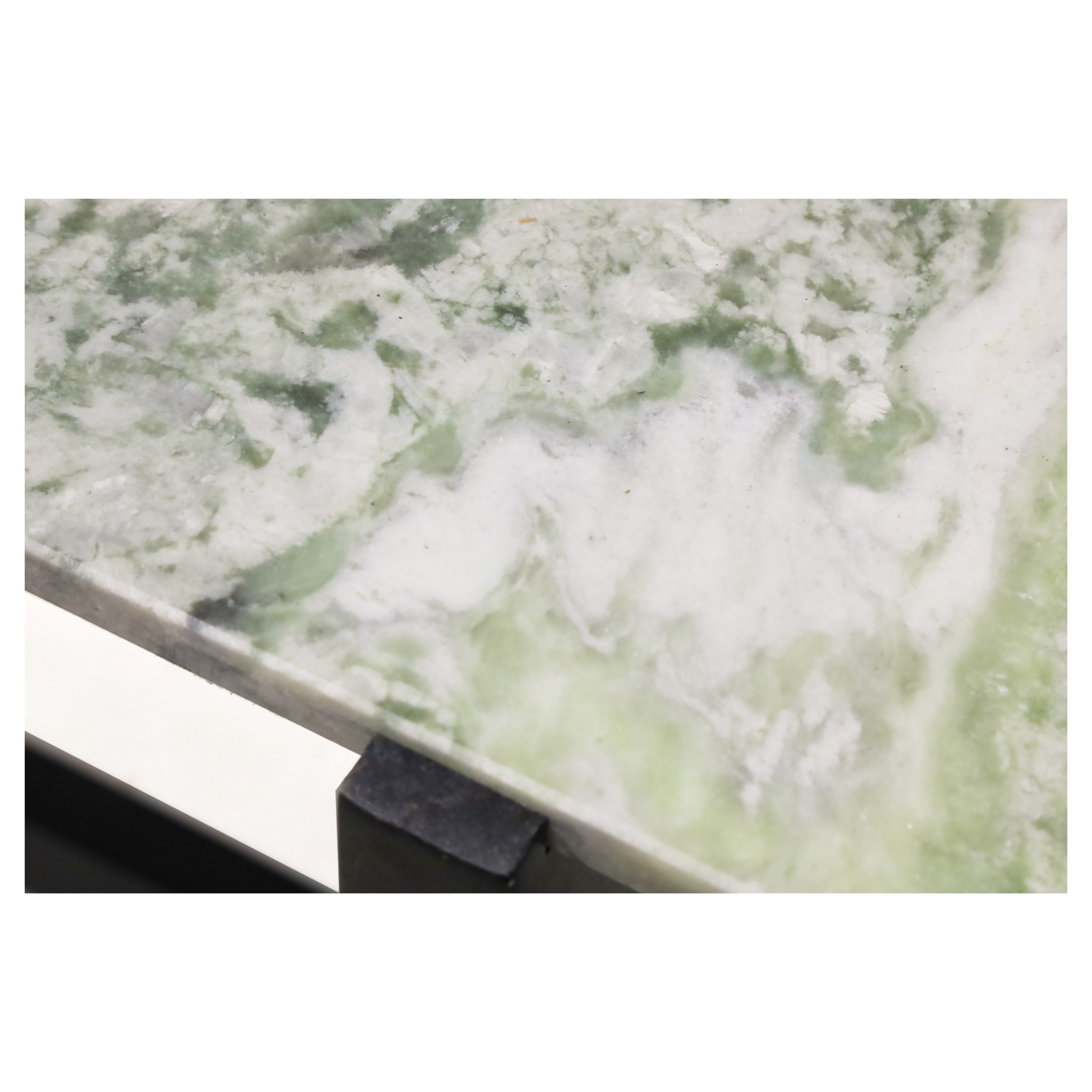 Hendrix Console Table With Marble Top - Green Marble