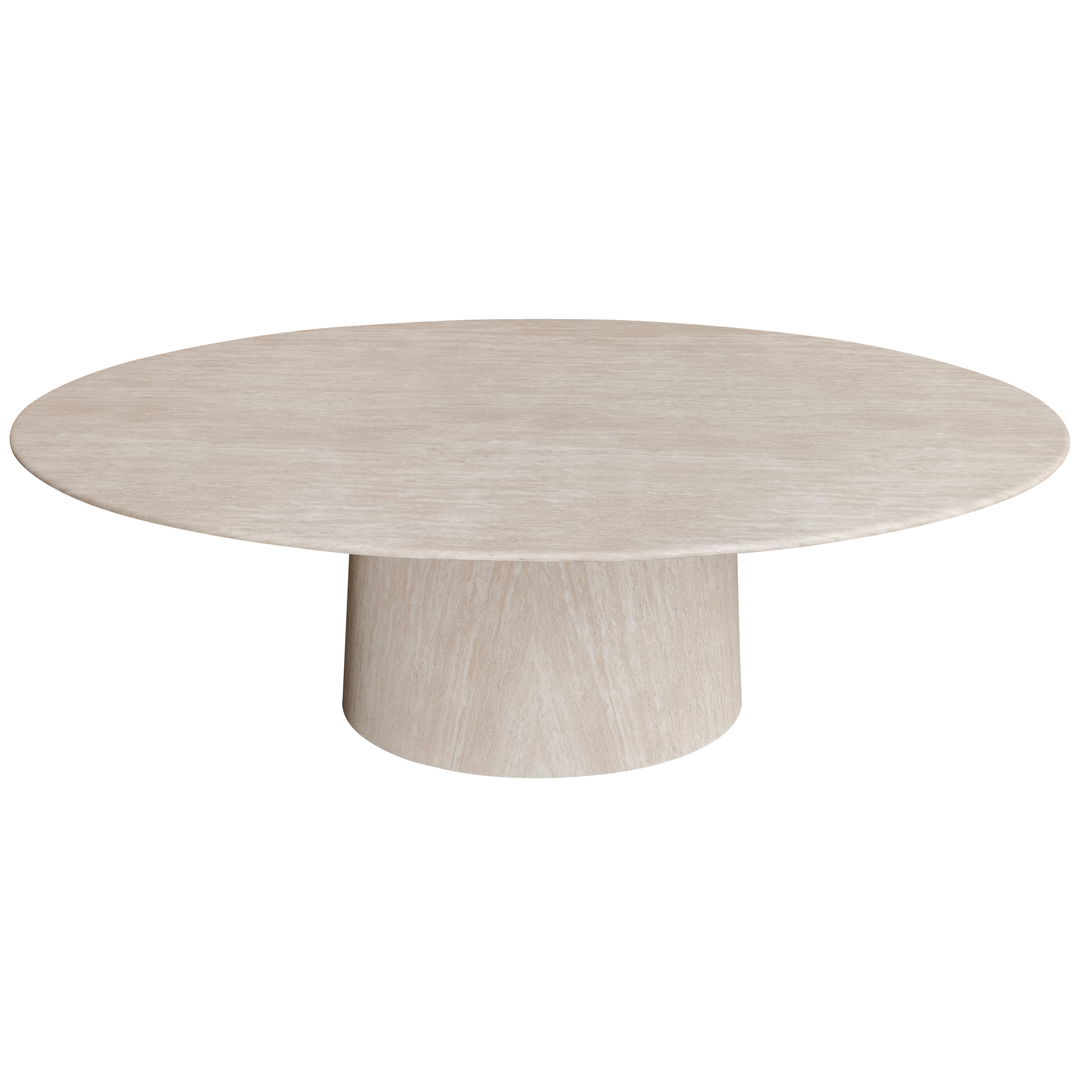 Skyla Dining Table - Travertine Look