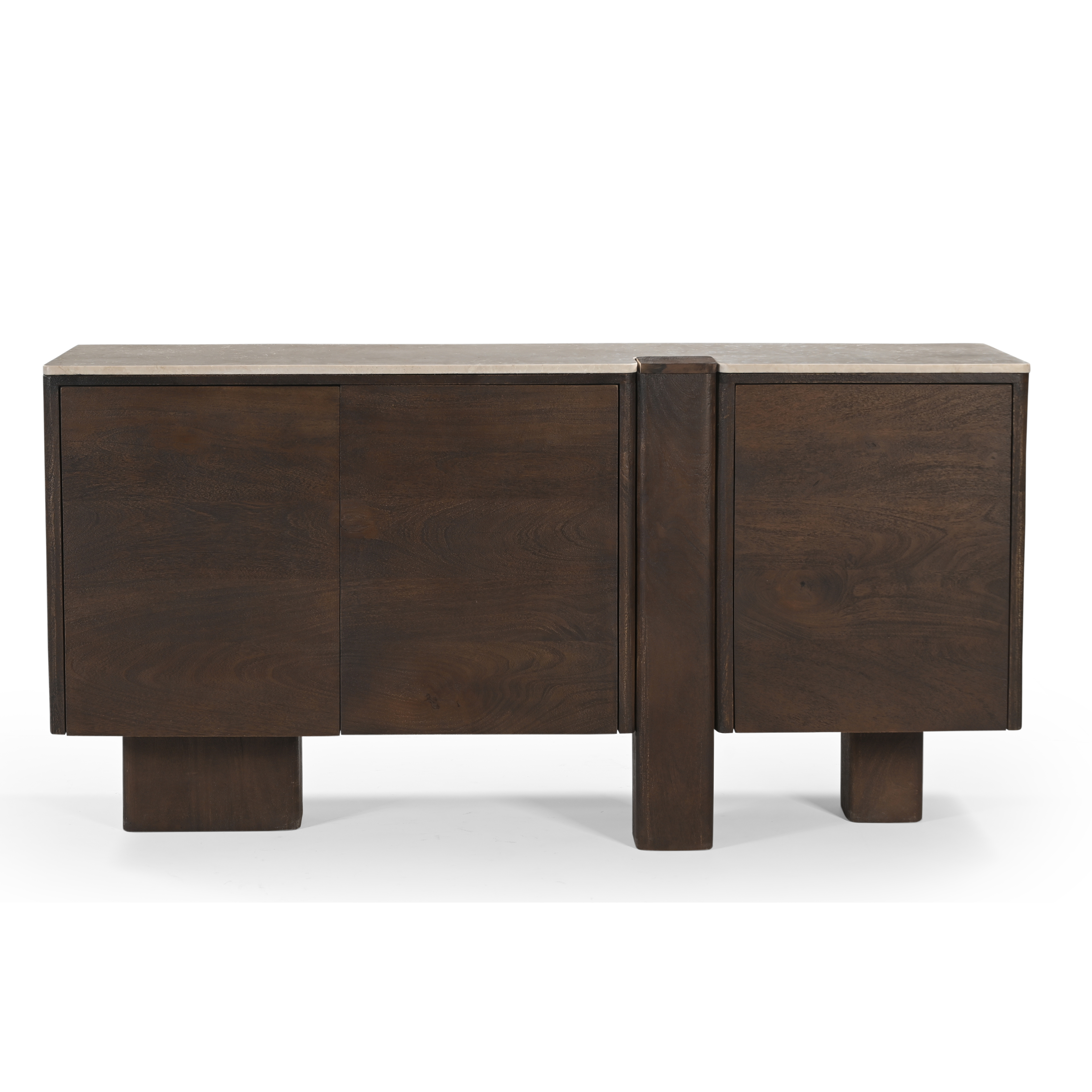 Munoz Sideboard With Stone Top - Walnut