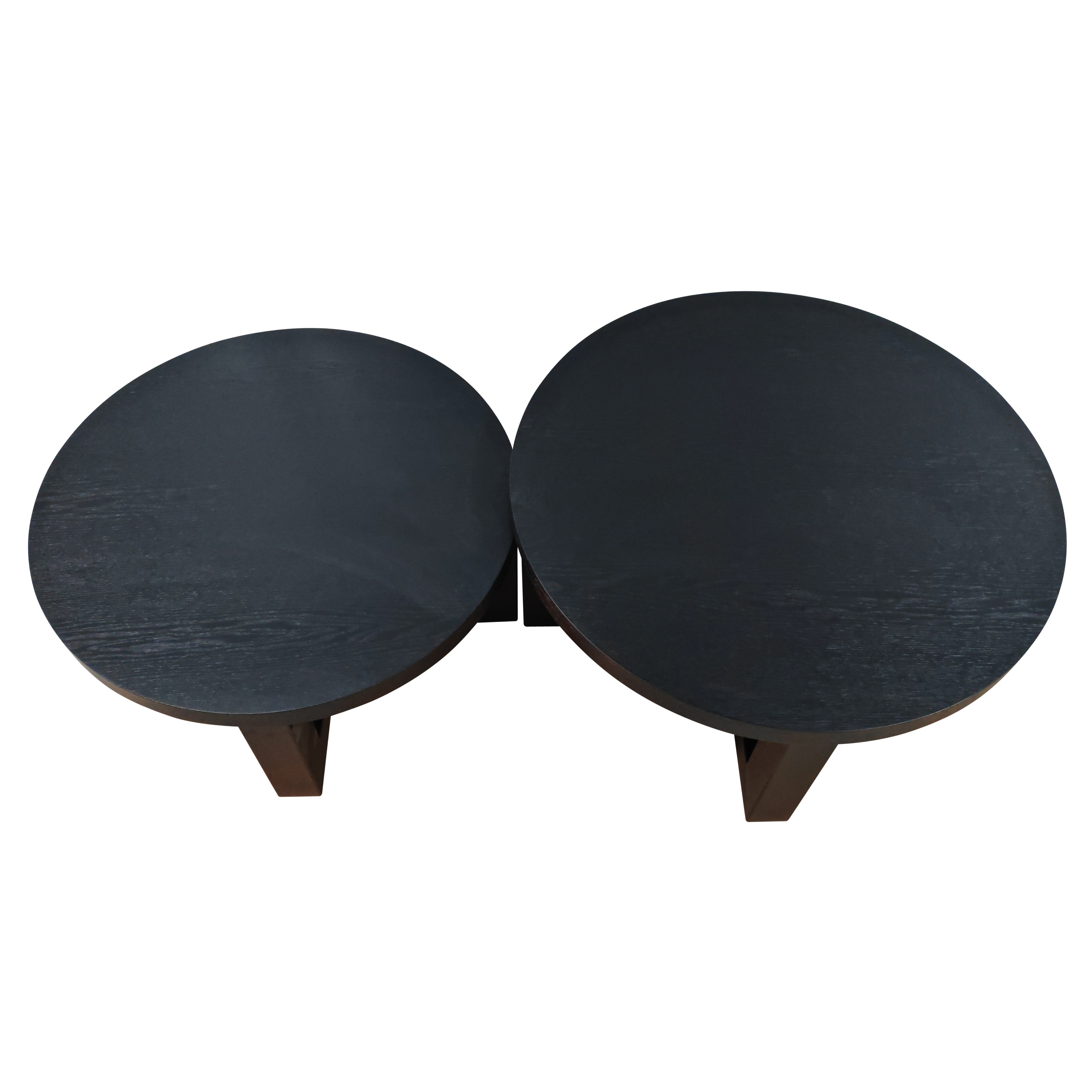 Mackenzie Nesting Coffee Tables - Black Veneer