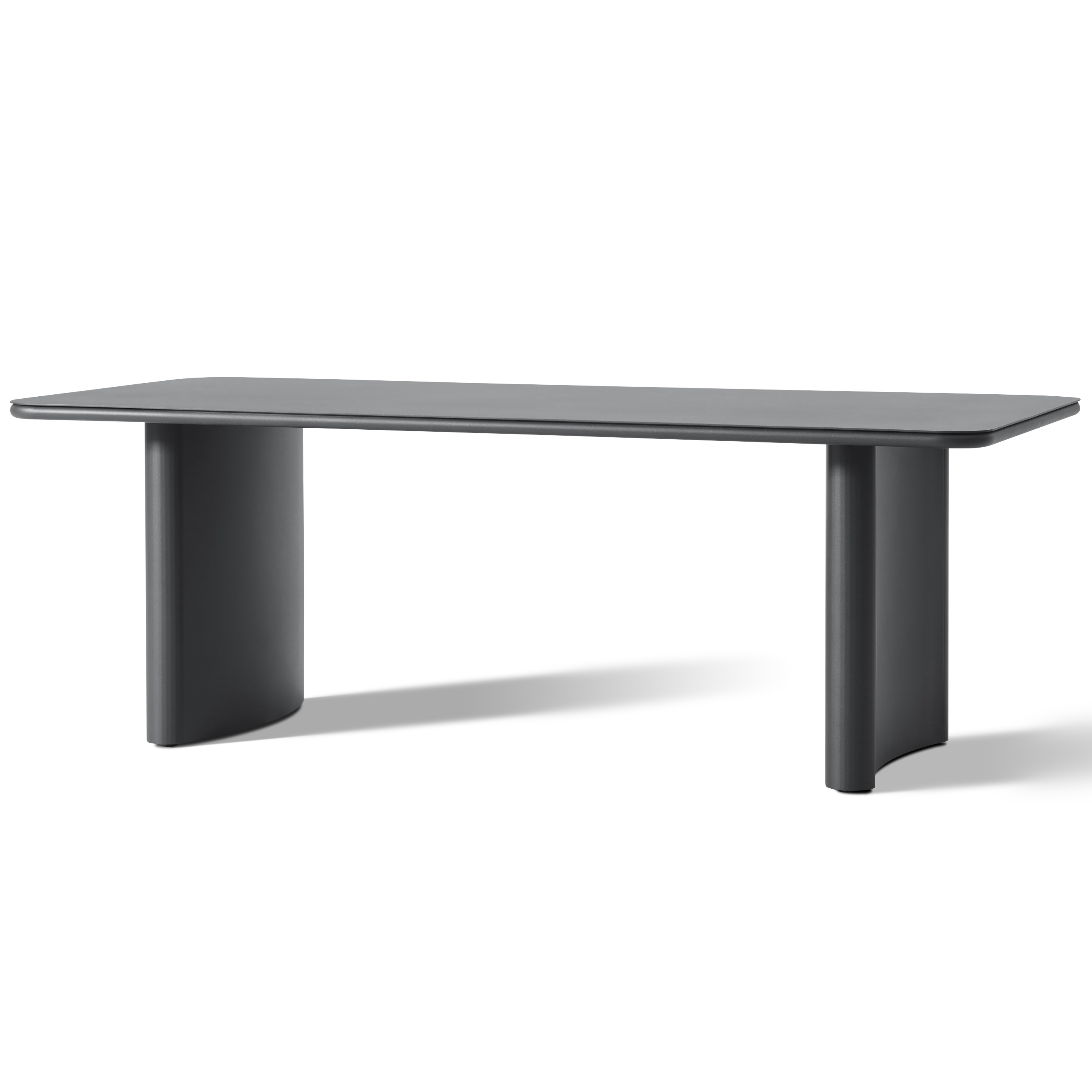 Rena Outdoor Dining Table - Charcoal