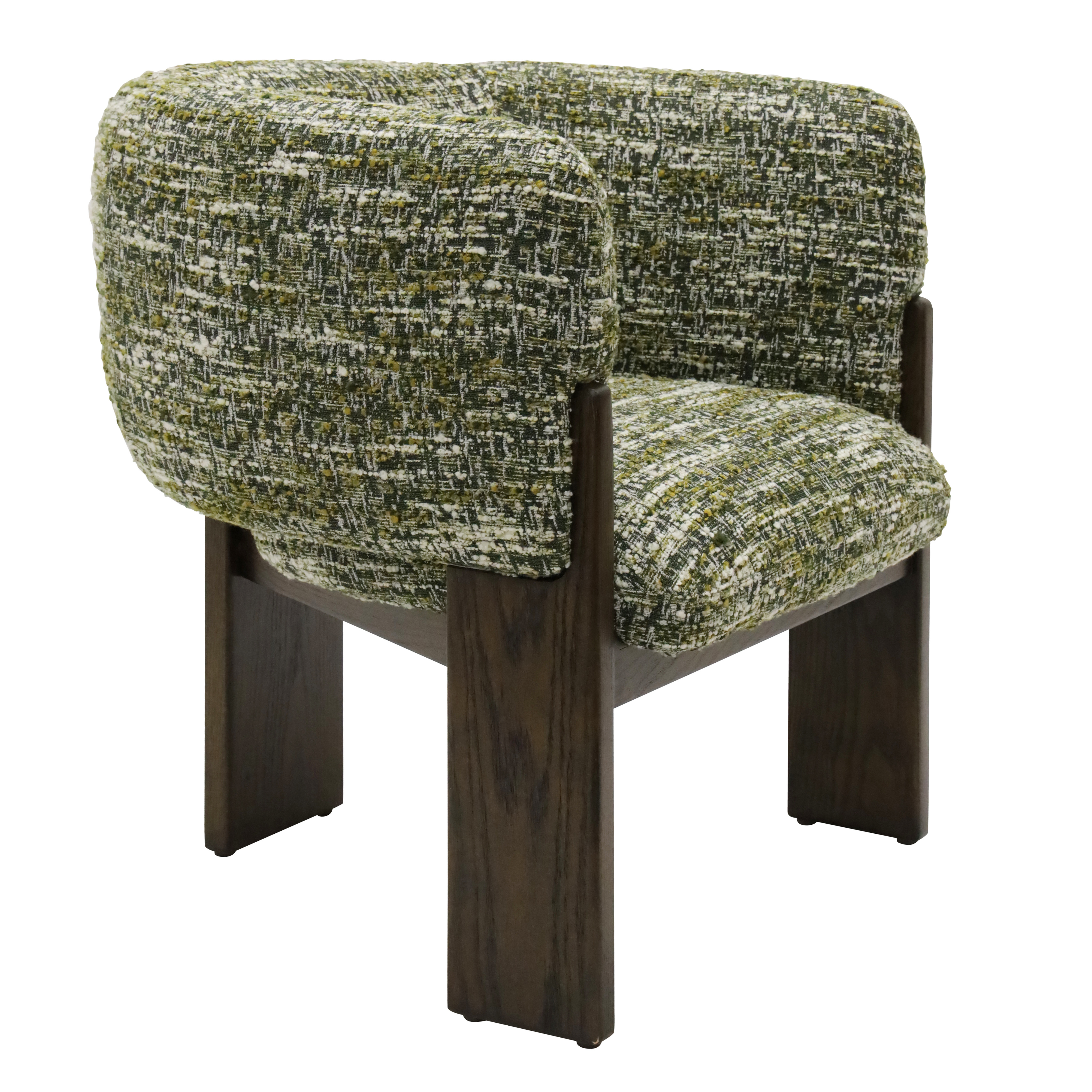 Mira Occassional Chair - Textured Olive