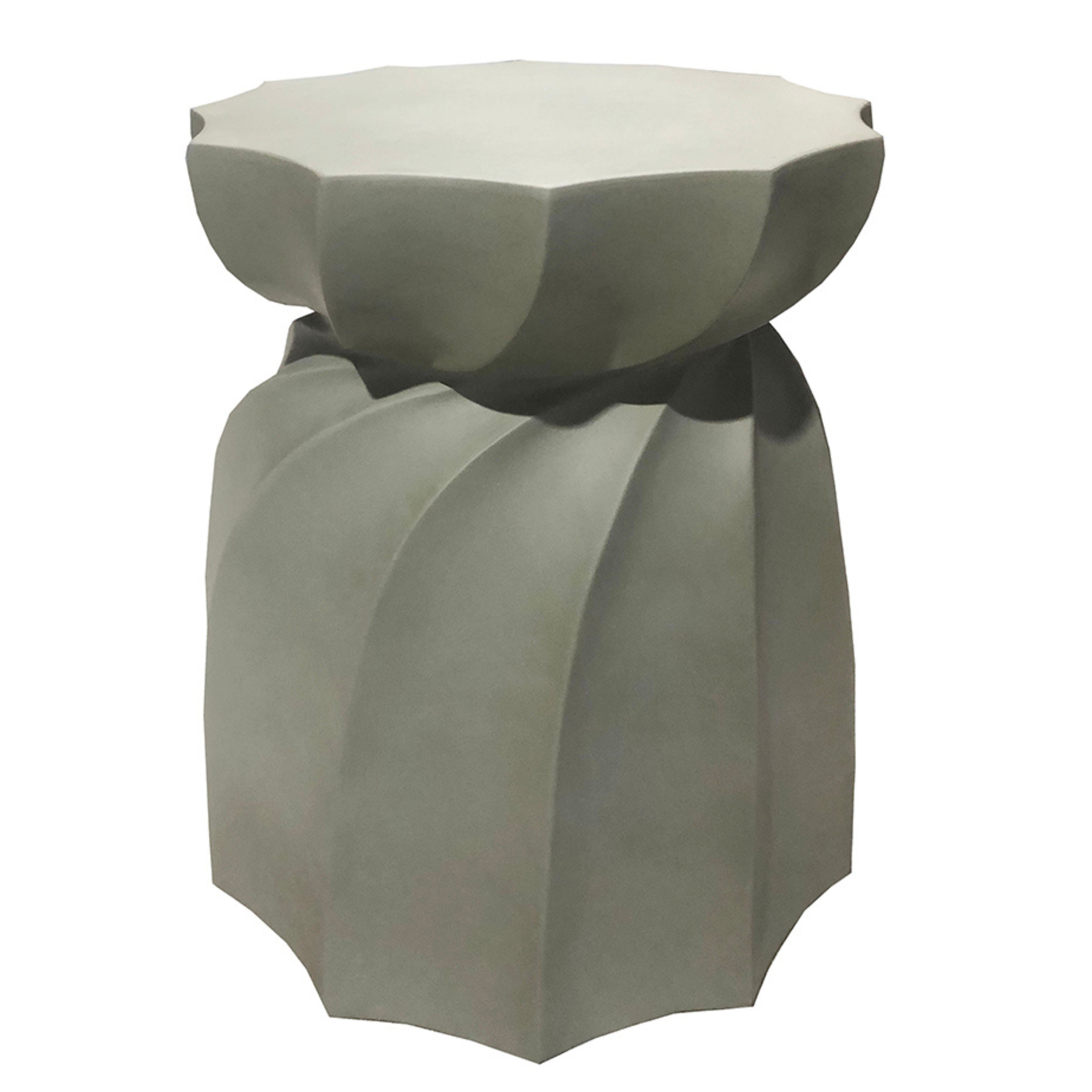Swirl Lightweight Stool - Olive