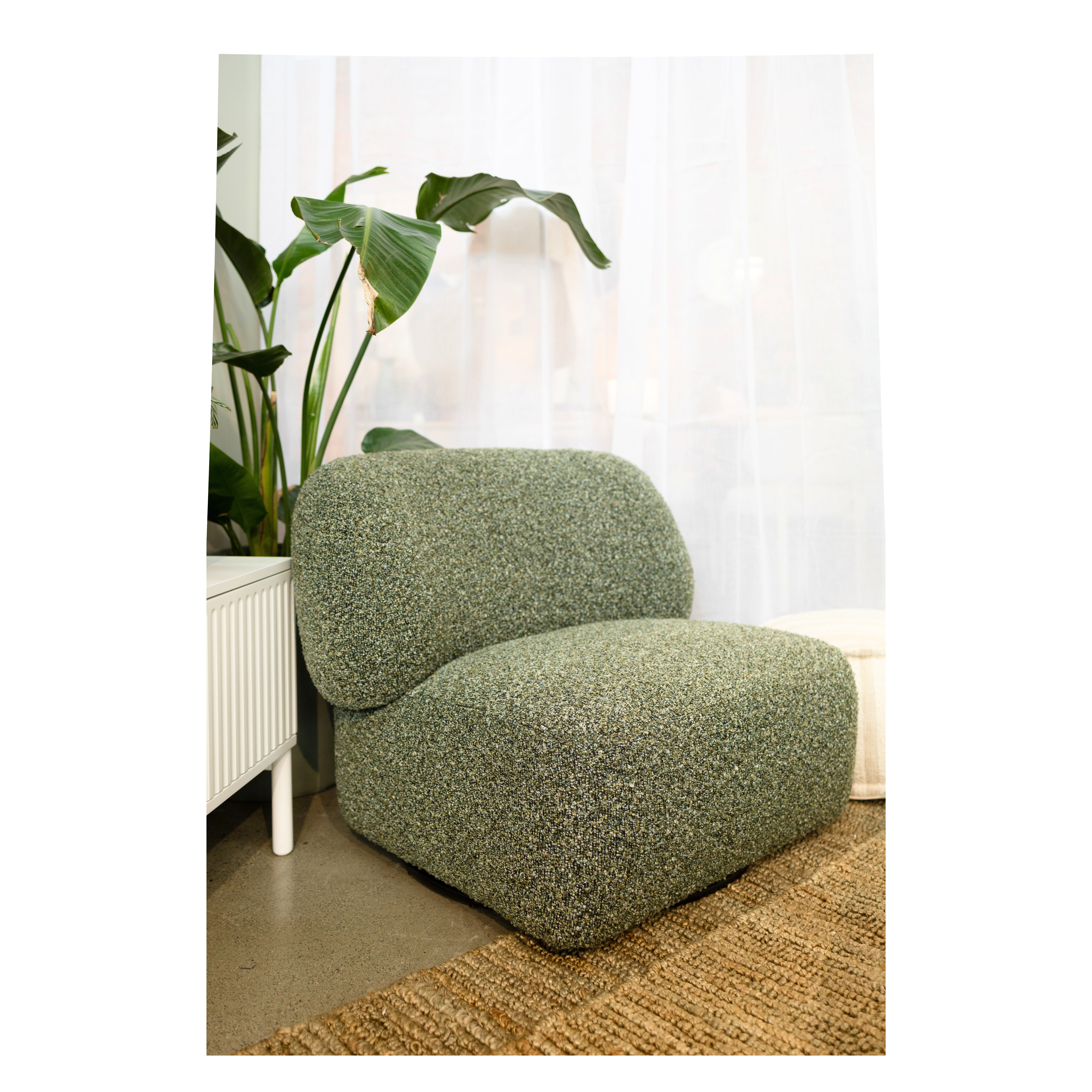 Jaye Occassional Swivel Chair - Dark Olive