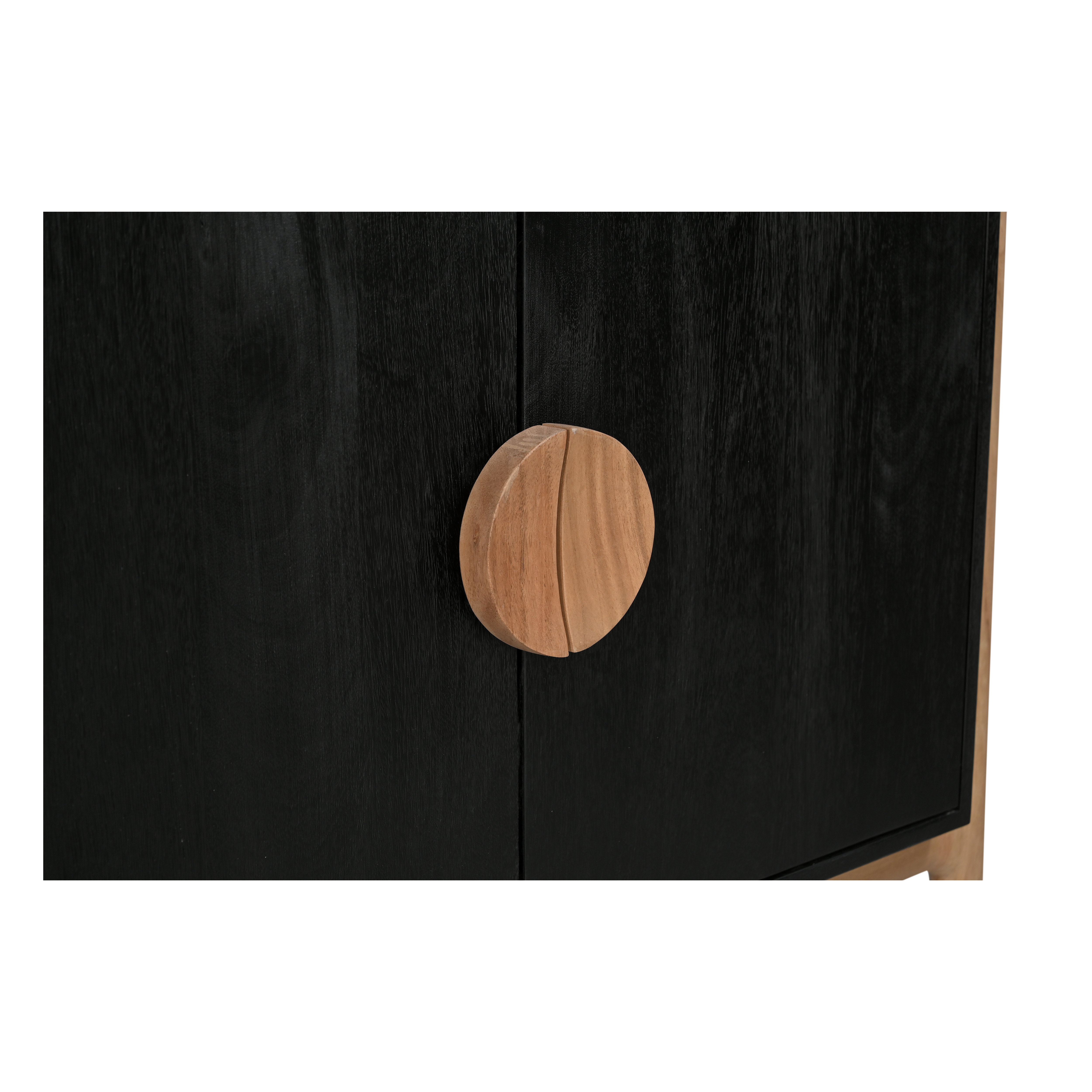 Antler 4 Door Sideboard - Natural & Black