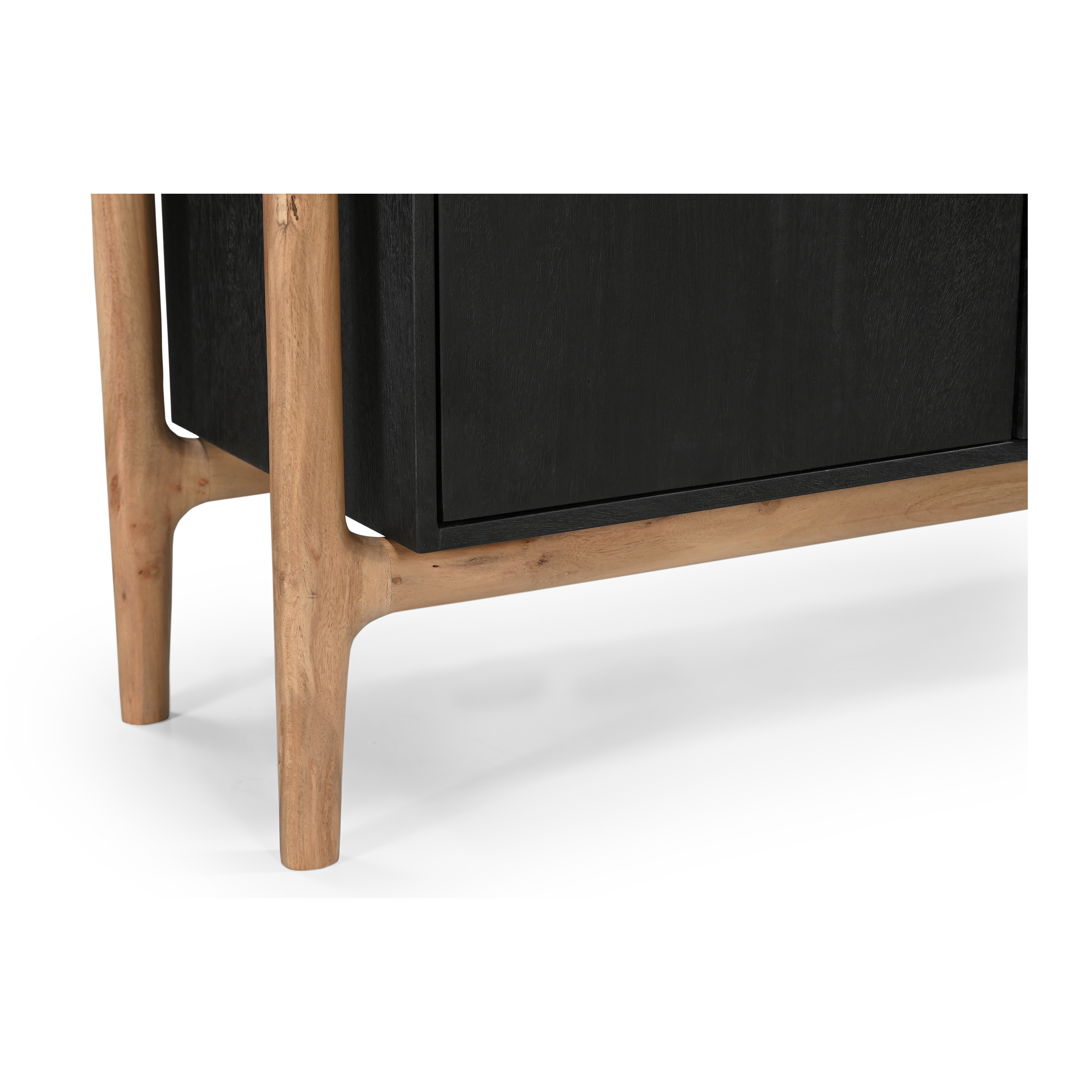 Antler 4 Door Sideboard - Natural & Black