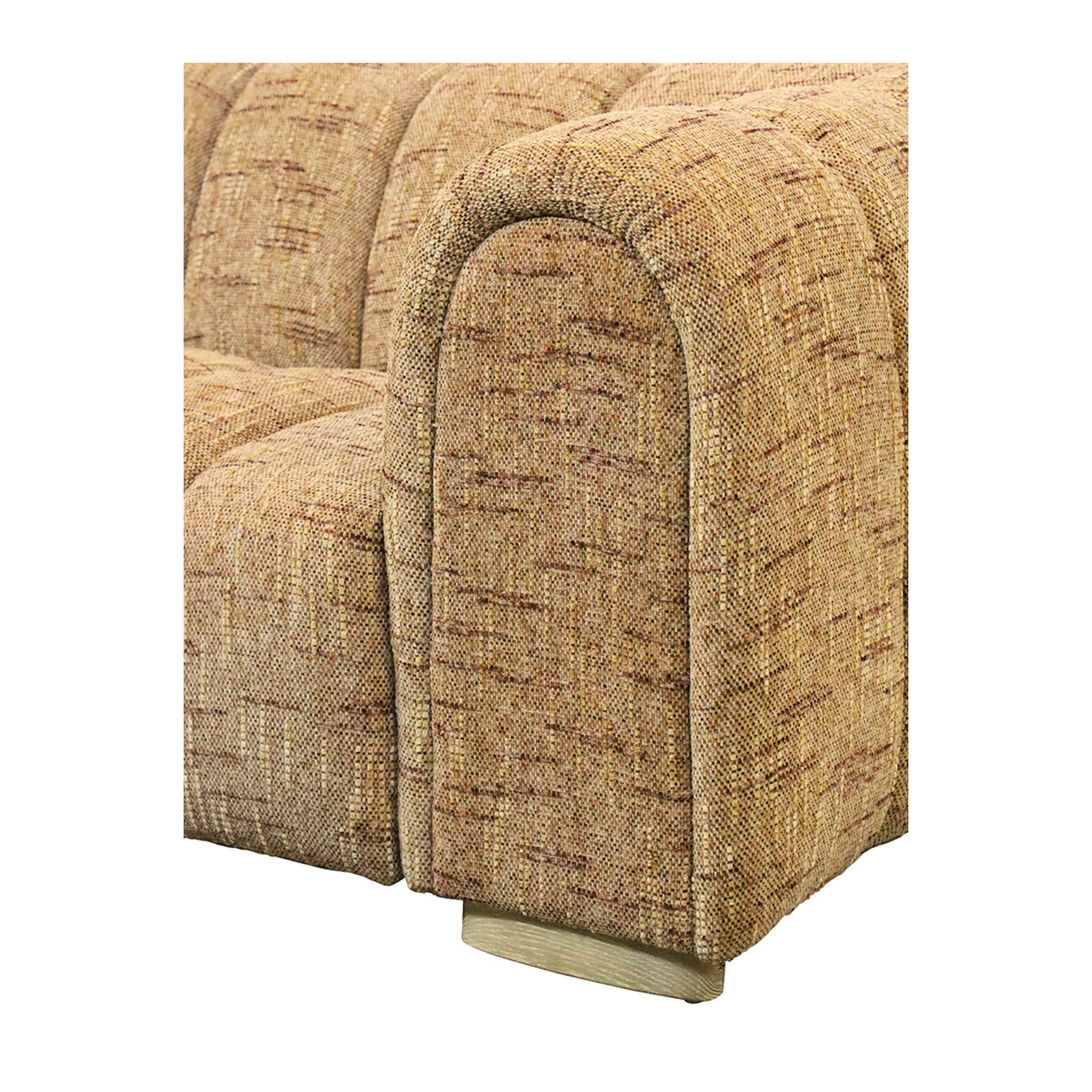 Frazier Sofa With Chaise - Rust Fleck