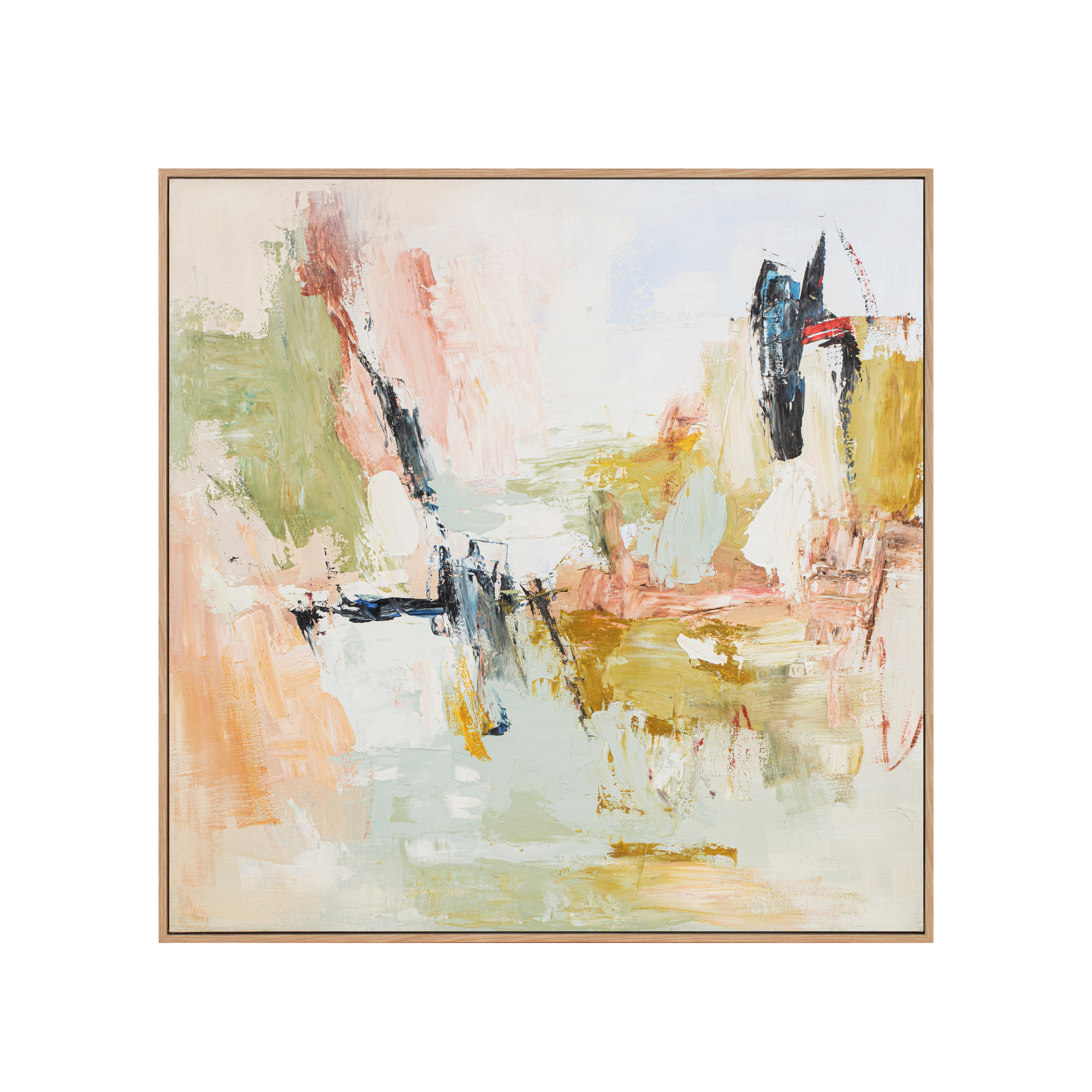 Spring Framed Art - Natural