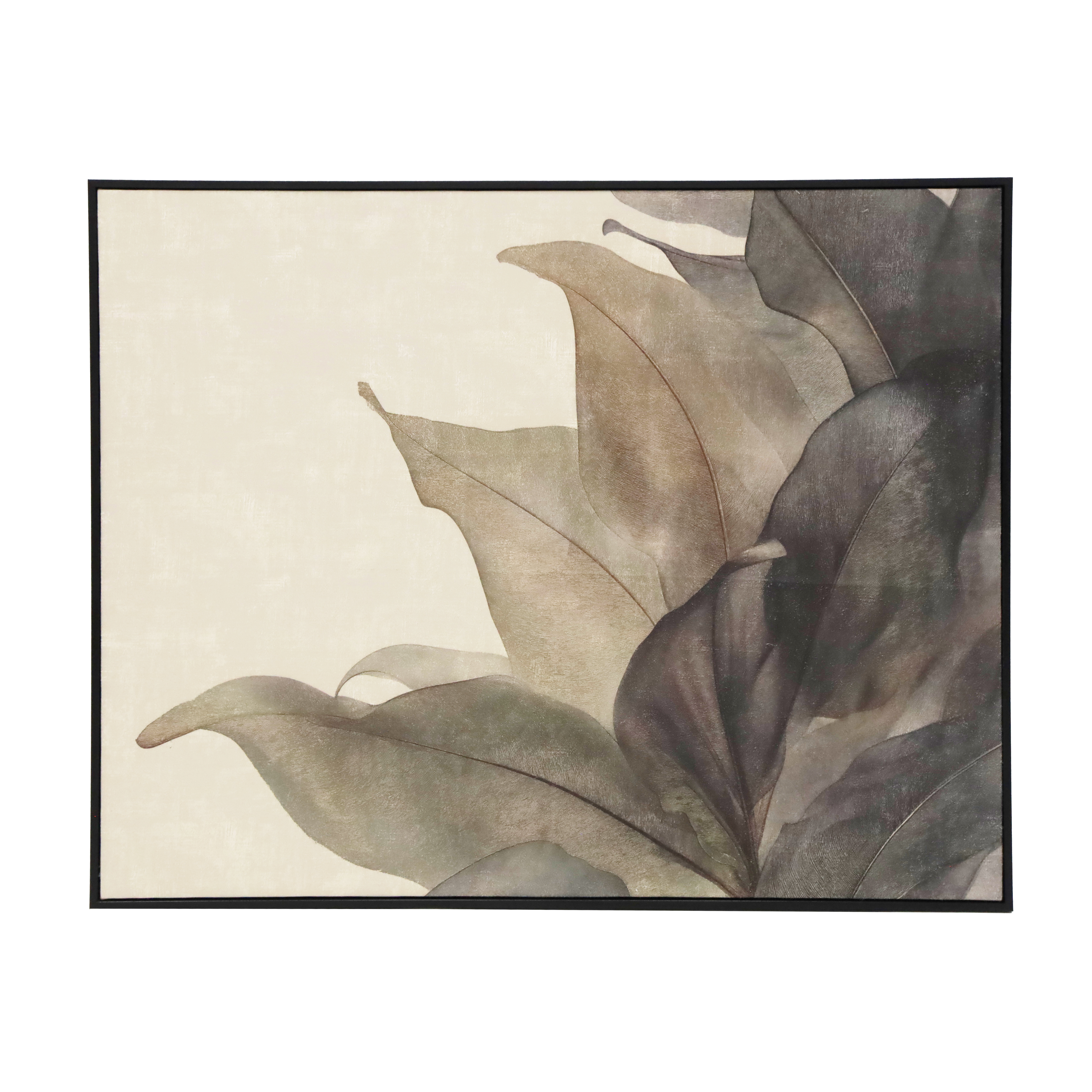 Bloom Framed Art - Black