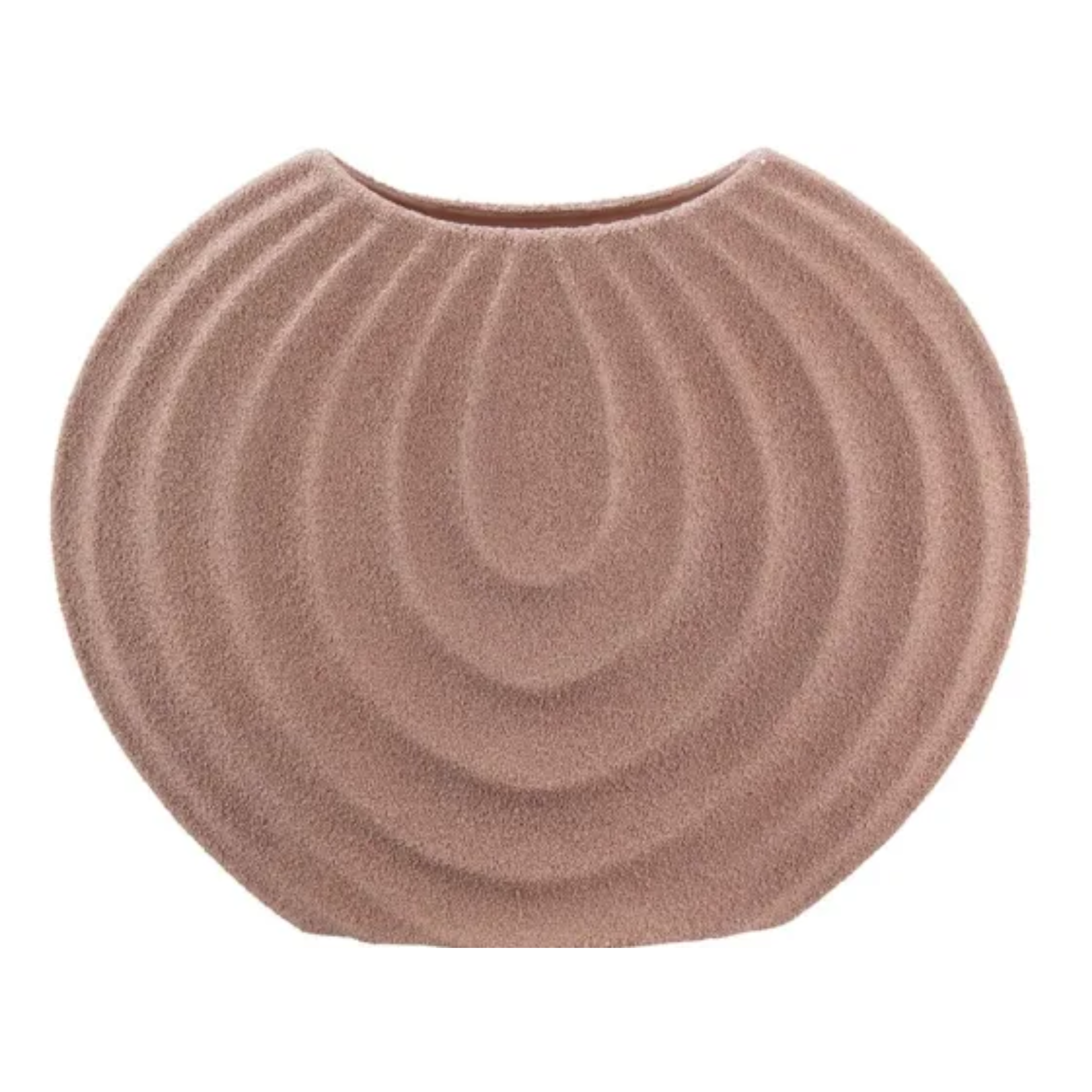 Zinnia Ceramic Vase - Mocha