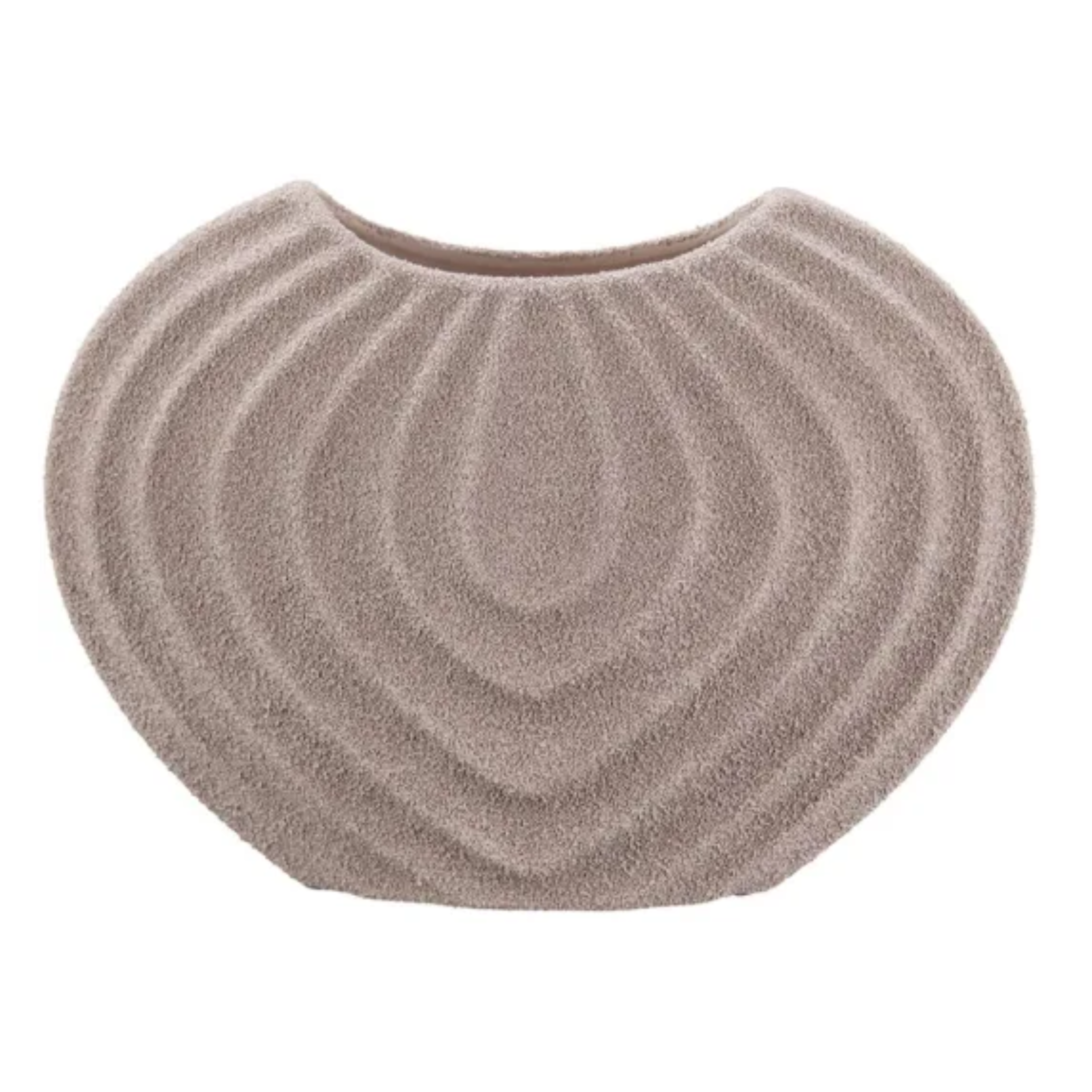 Zinnia Ceramic Vase - Dark Sand