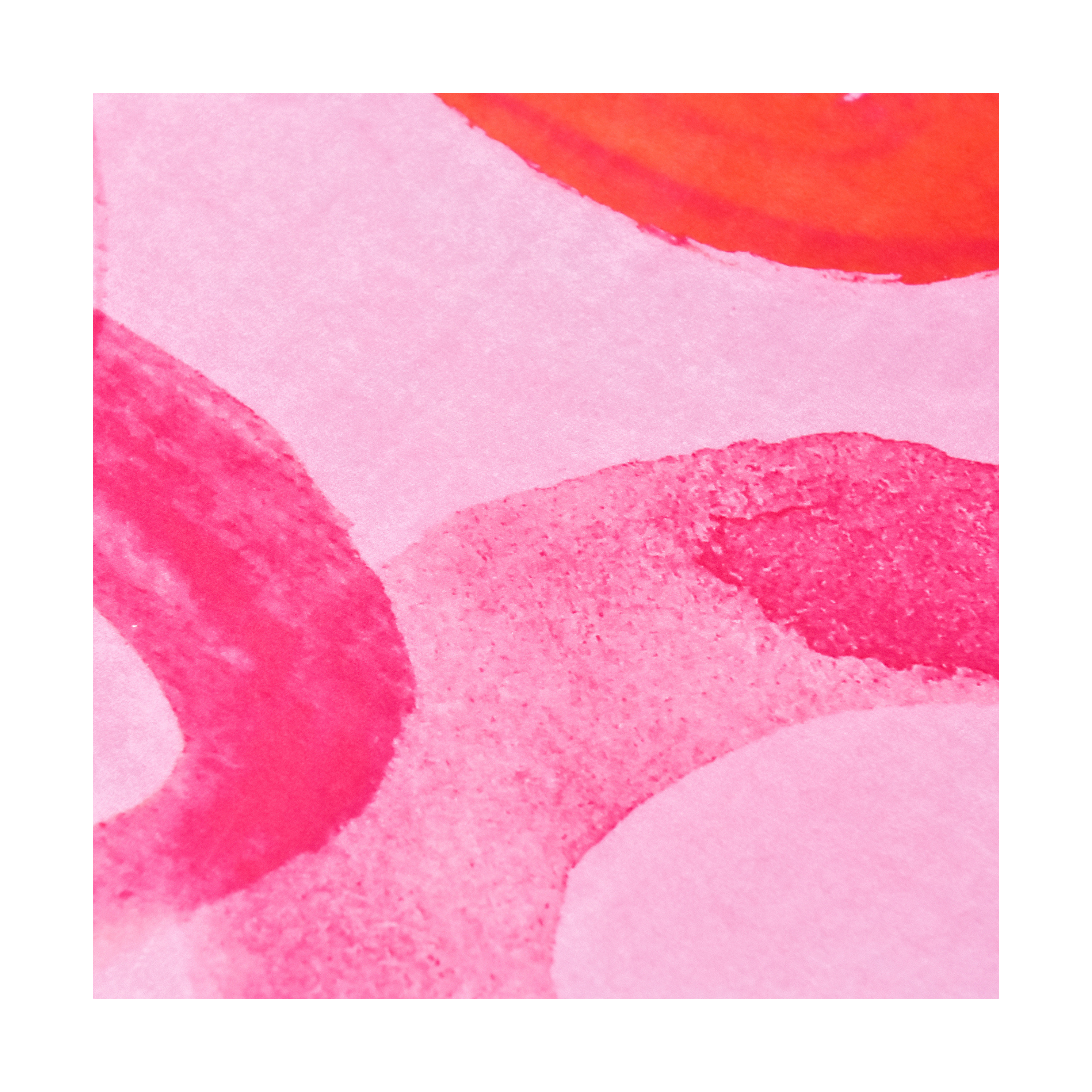 Fuscia Woman Canvas Framed Wall Art - Black Frame