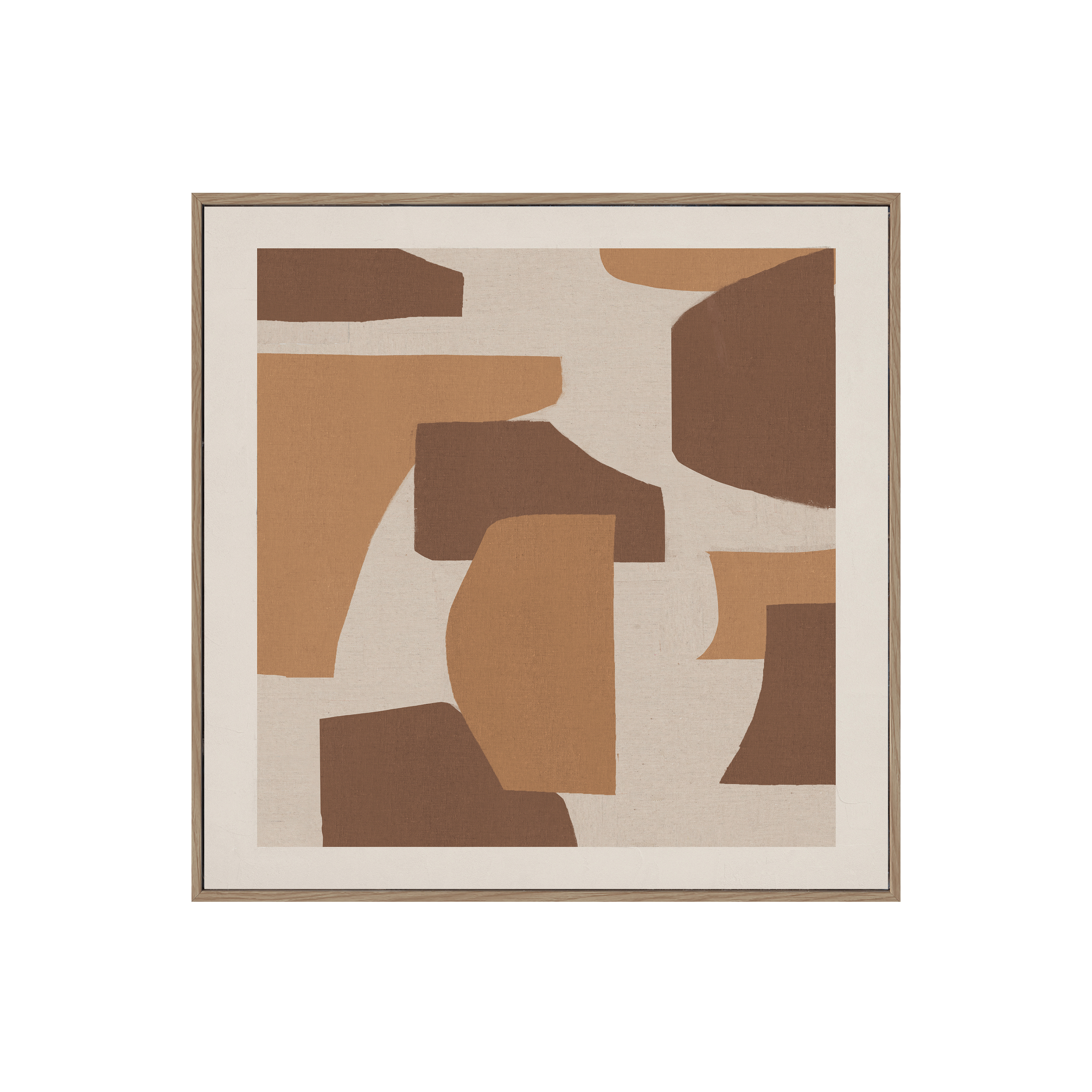 Earthern Framed Art - Natural