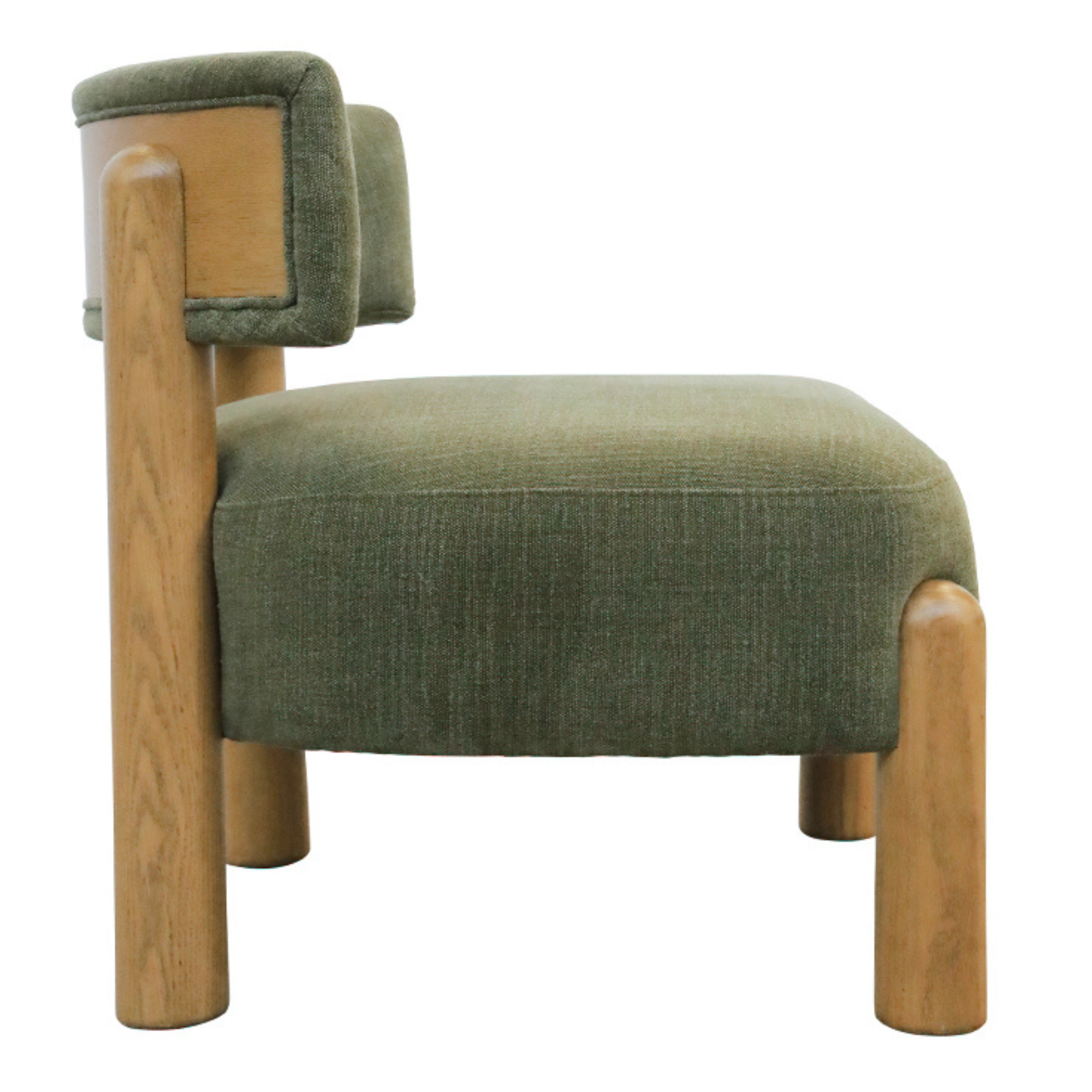 Leina Occasional Chair With Oak Accent