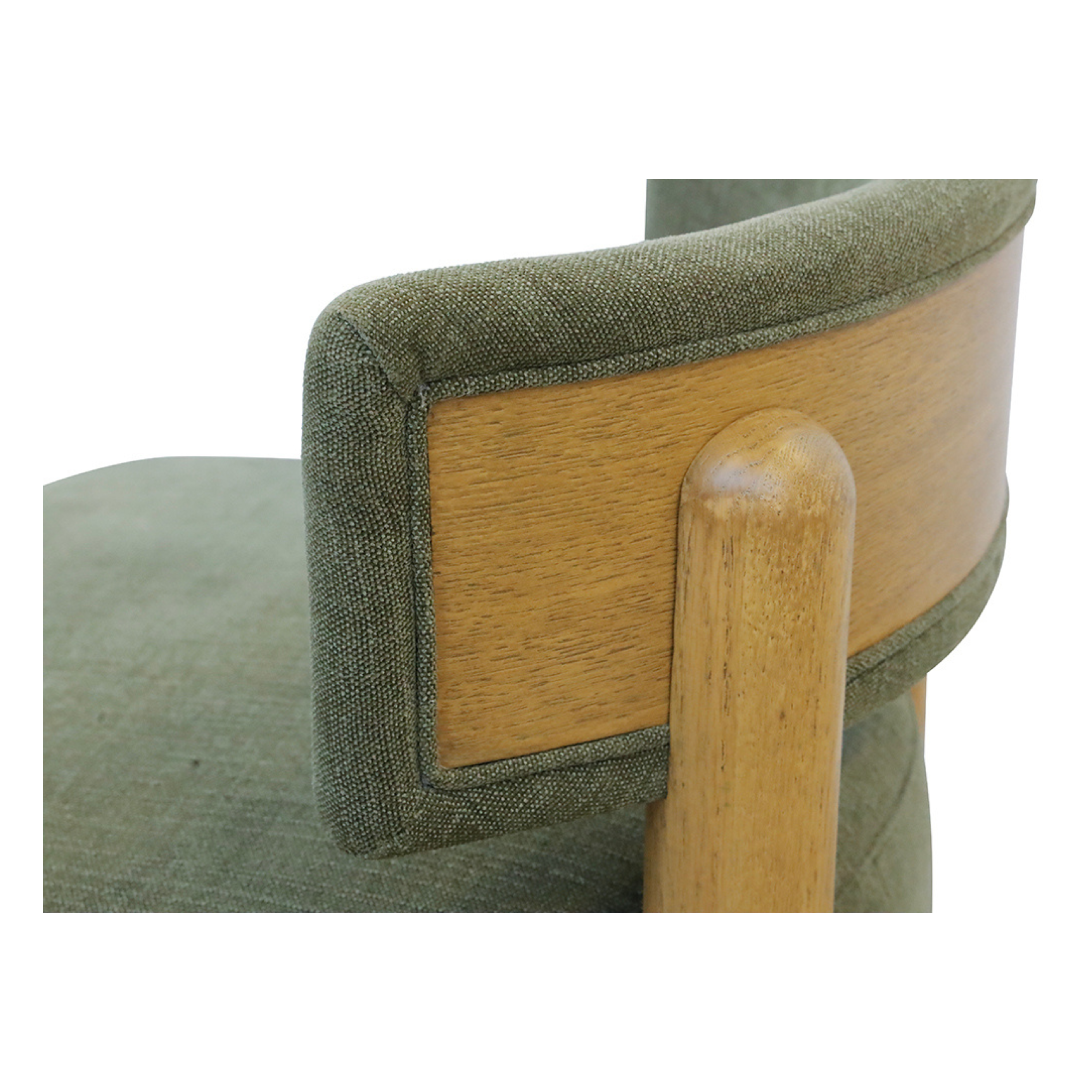 Leina Occasional Chair With Oak Accent