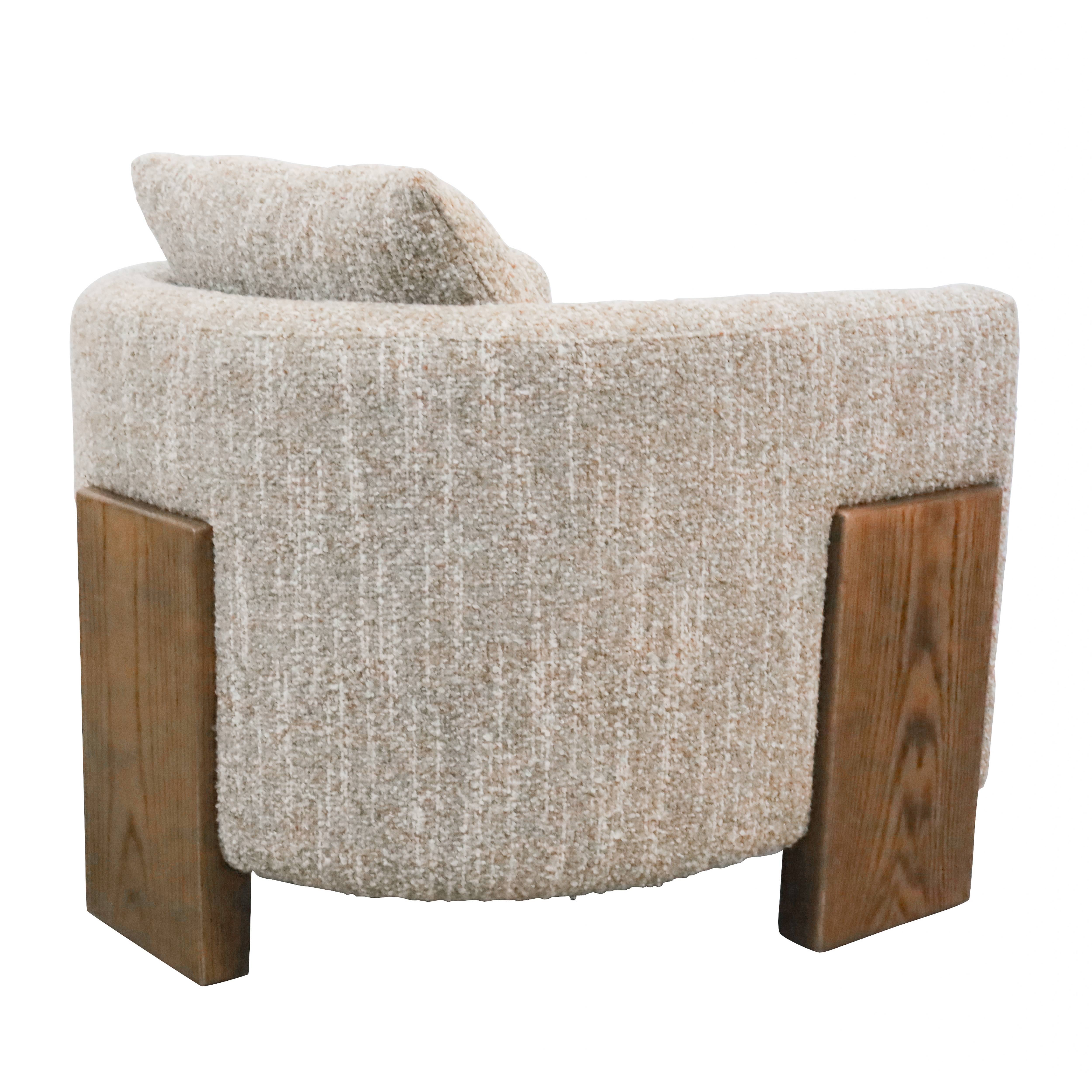 Oliver Occasional Chair With Oak Accents