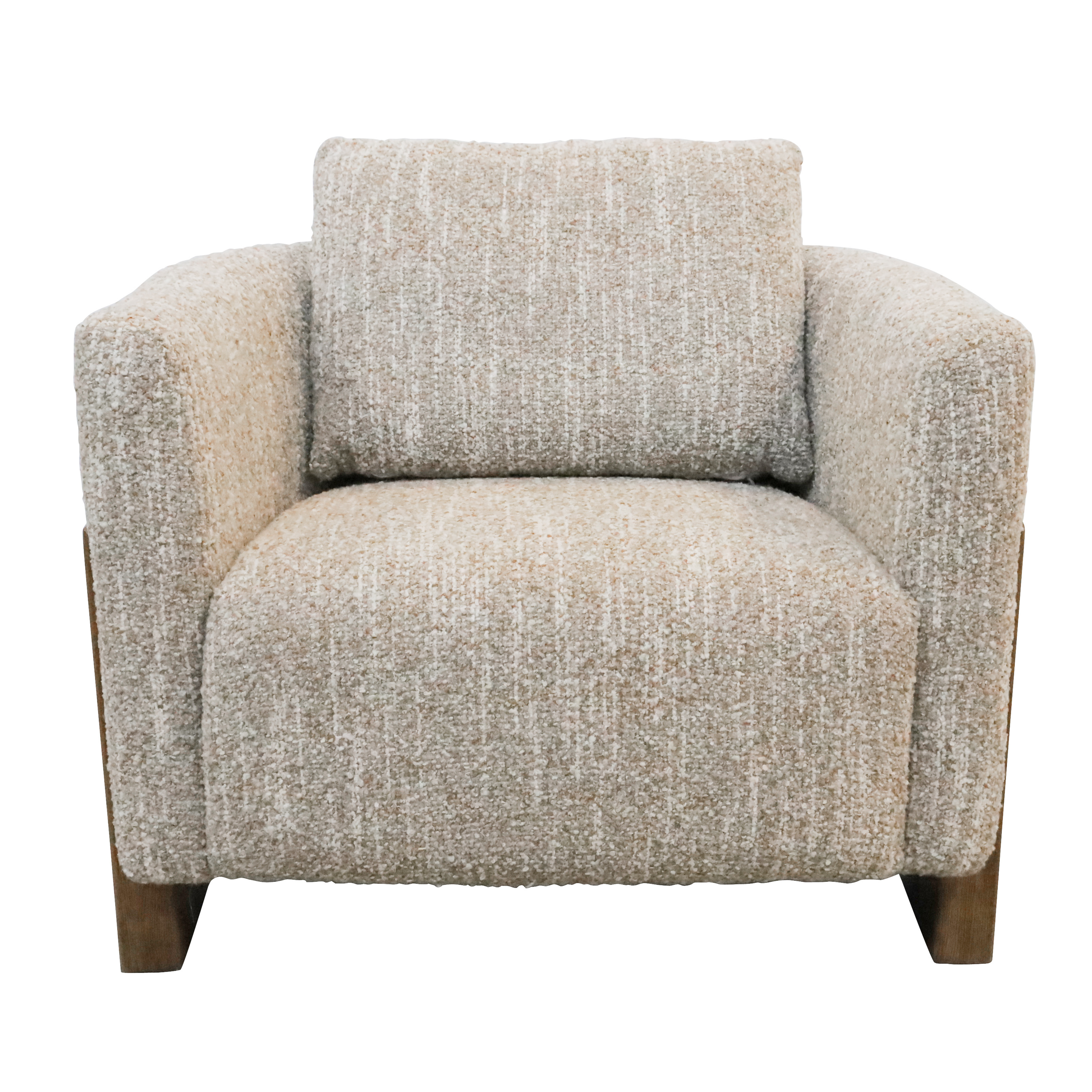 Oliver Occasional Chair With Oak Accents