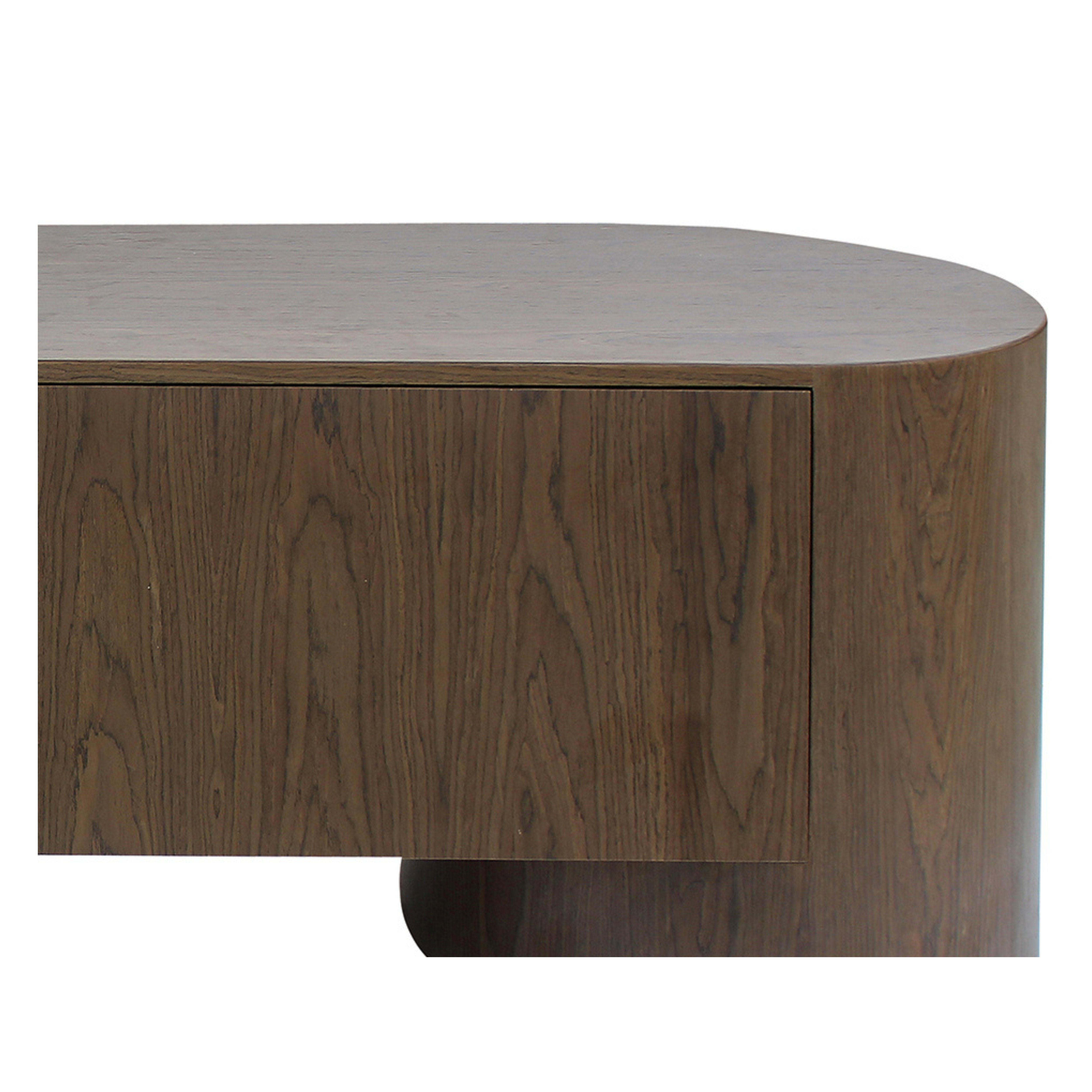 Tessa Media Unit - Dark Walnut