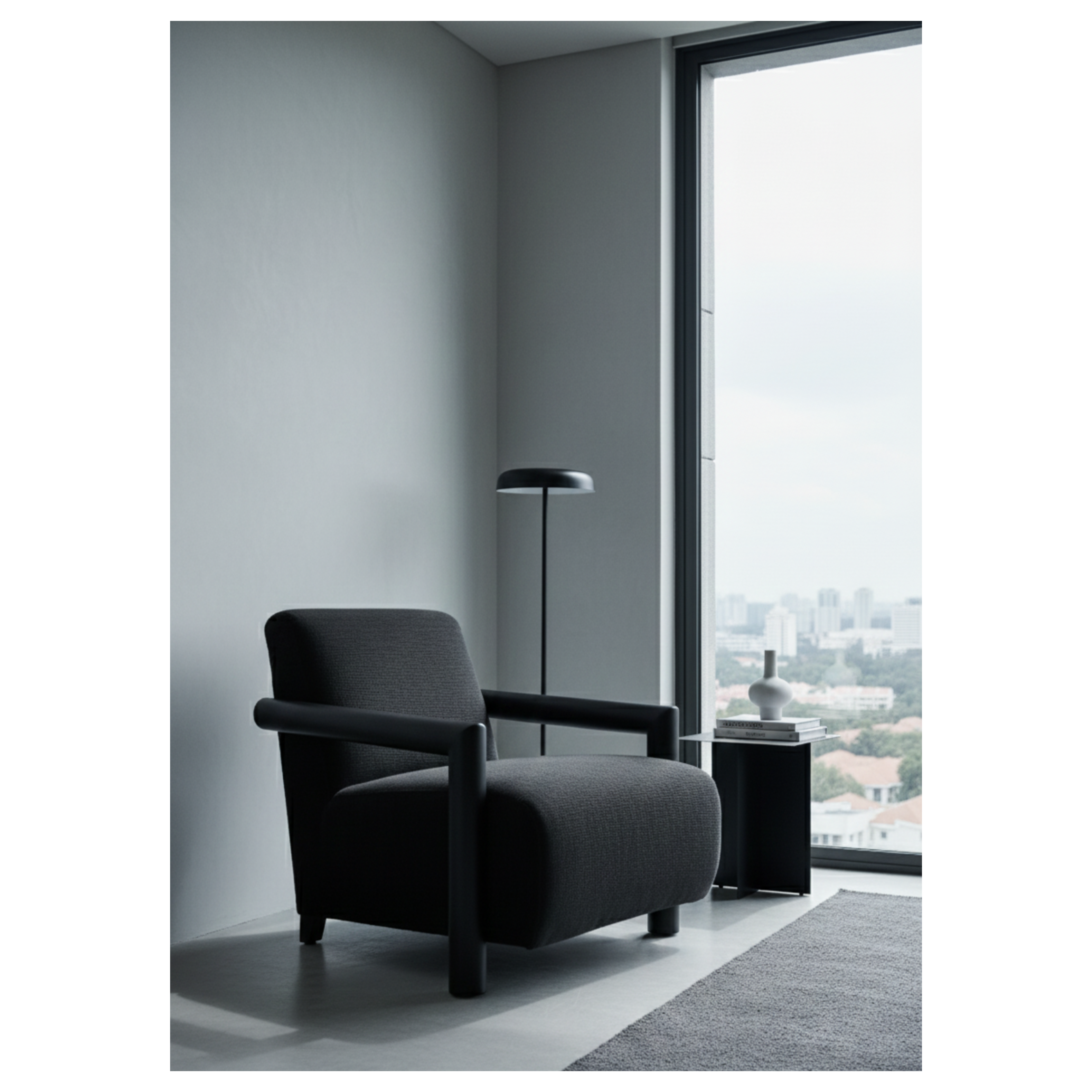 Venice Occasional Chair - Black
